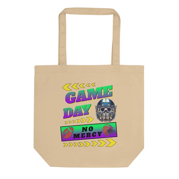 Game Day No Mercy Football Eco-Friendly Tote Bag product image (1)