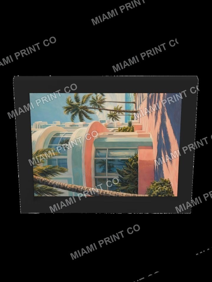 South Beach | Framed Art Print product image (10)