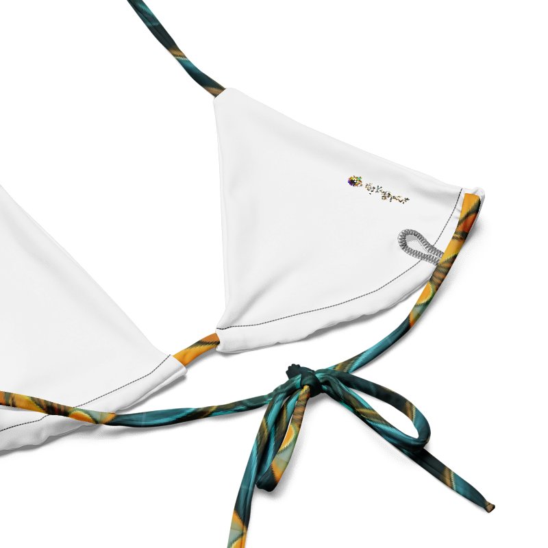 Lotus blue string bikini product image (3)