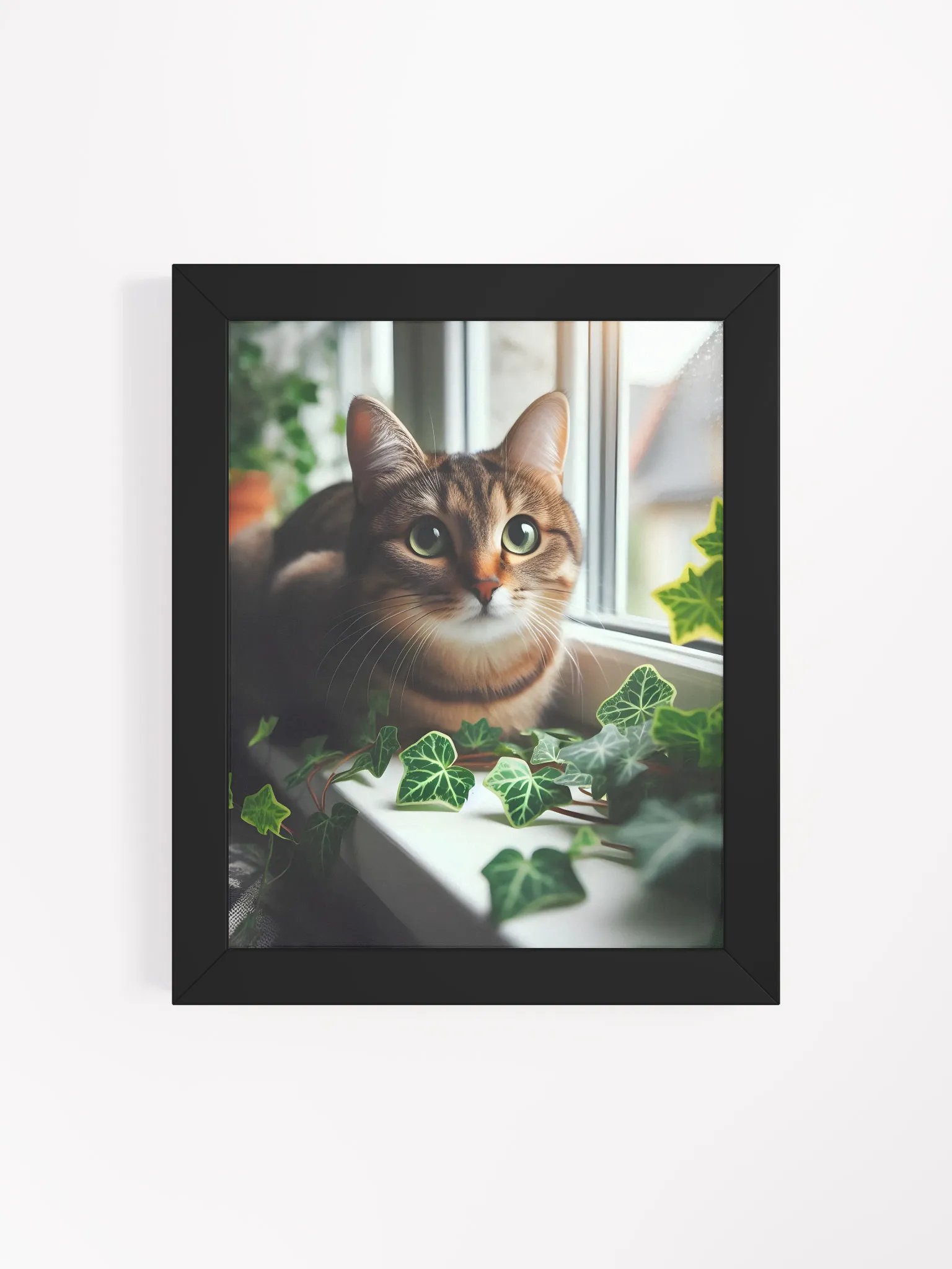 Window Watcher Matte Poster In Frame product image (4)