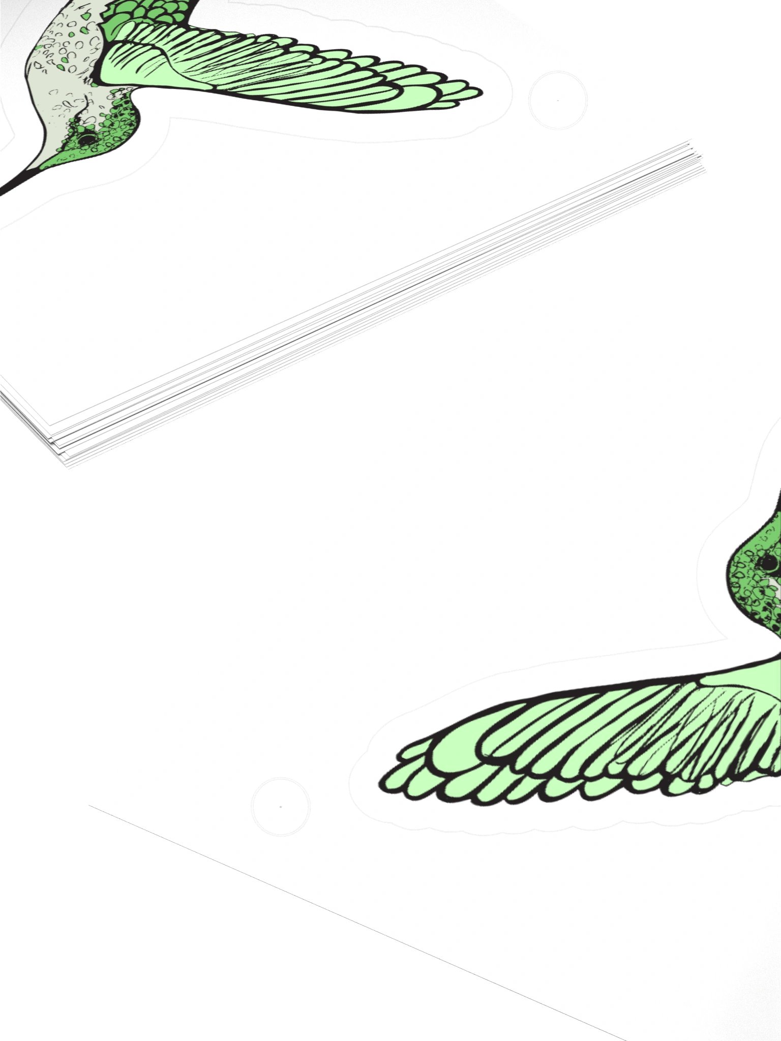 Hummingbird Sticker product image (4)