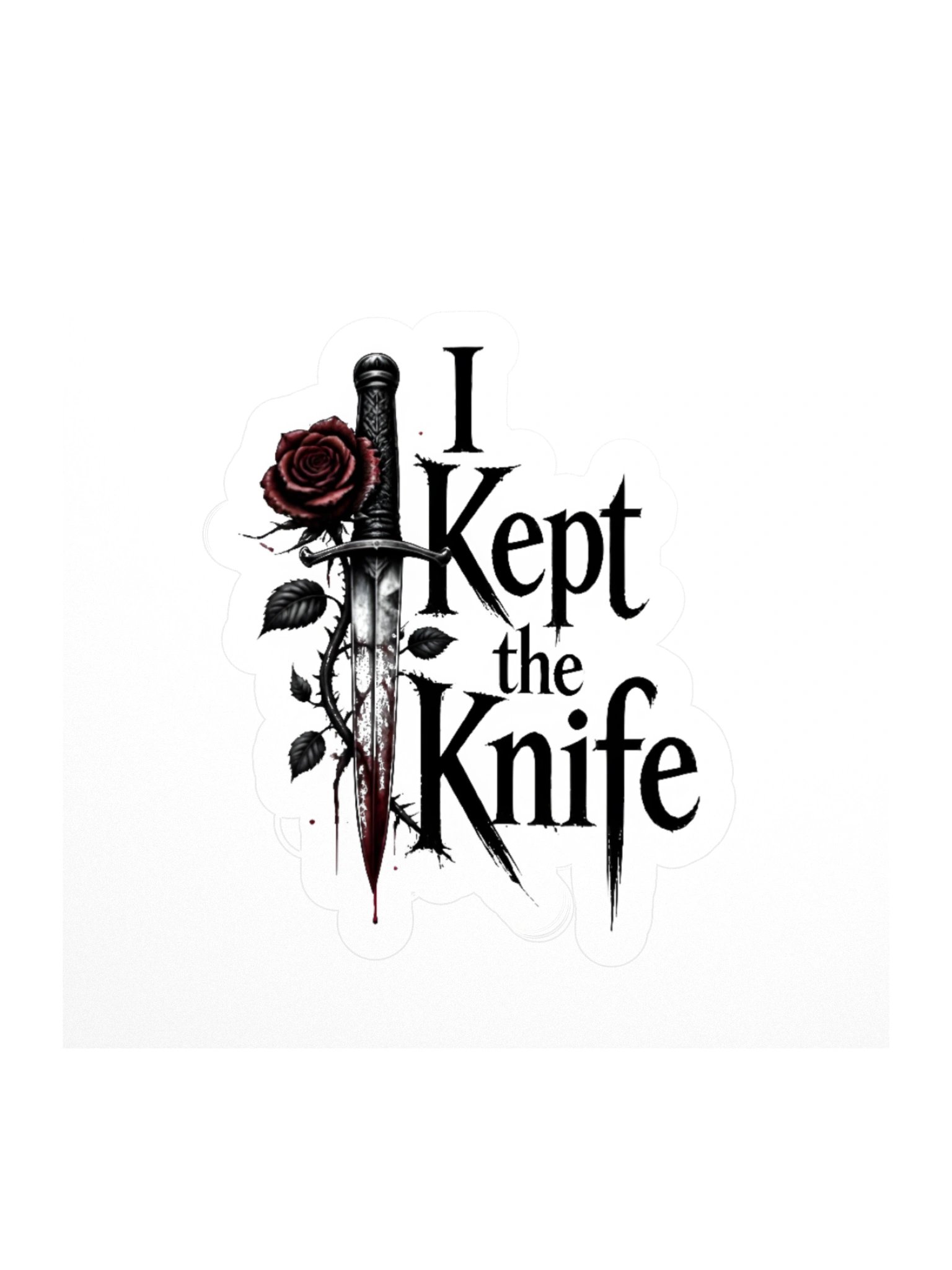 I Keep the Knife Stickers product image (1)