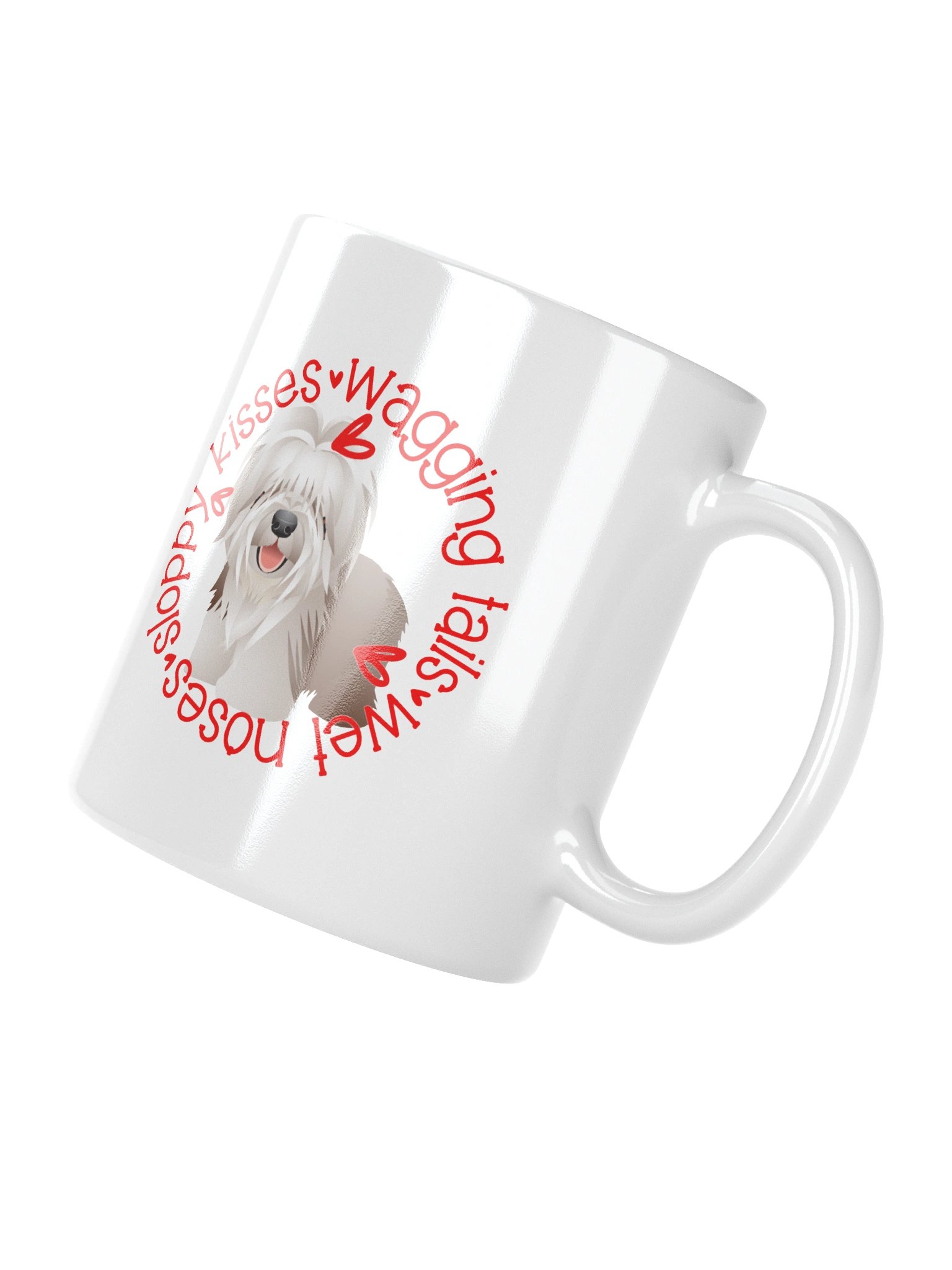 Sloppy Kisses Bearded Collie Mug product image (7)