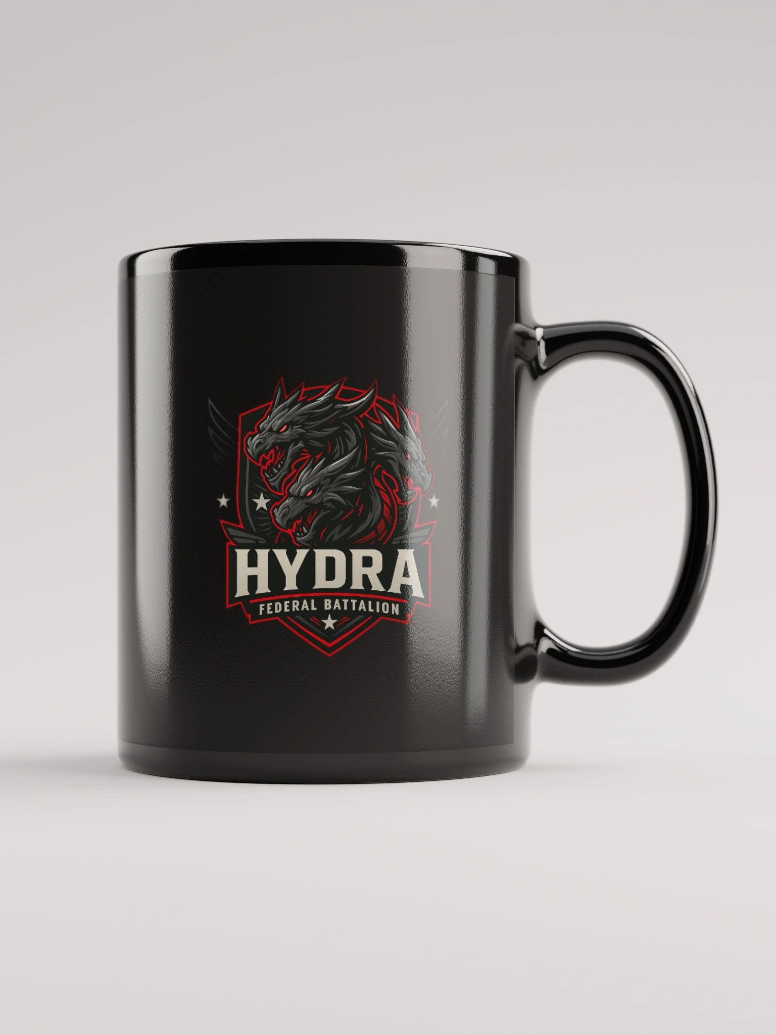 FHB Black Glossy Mug Left product image (5)