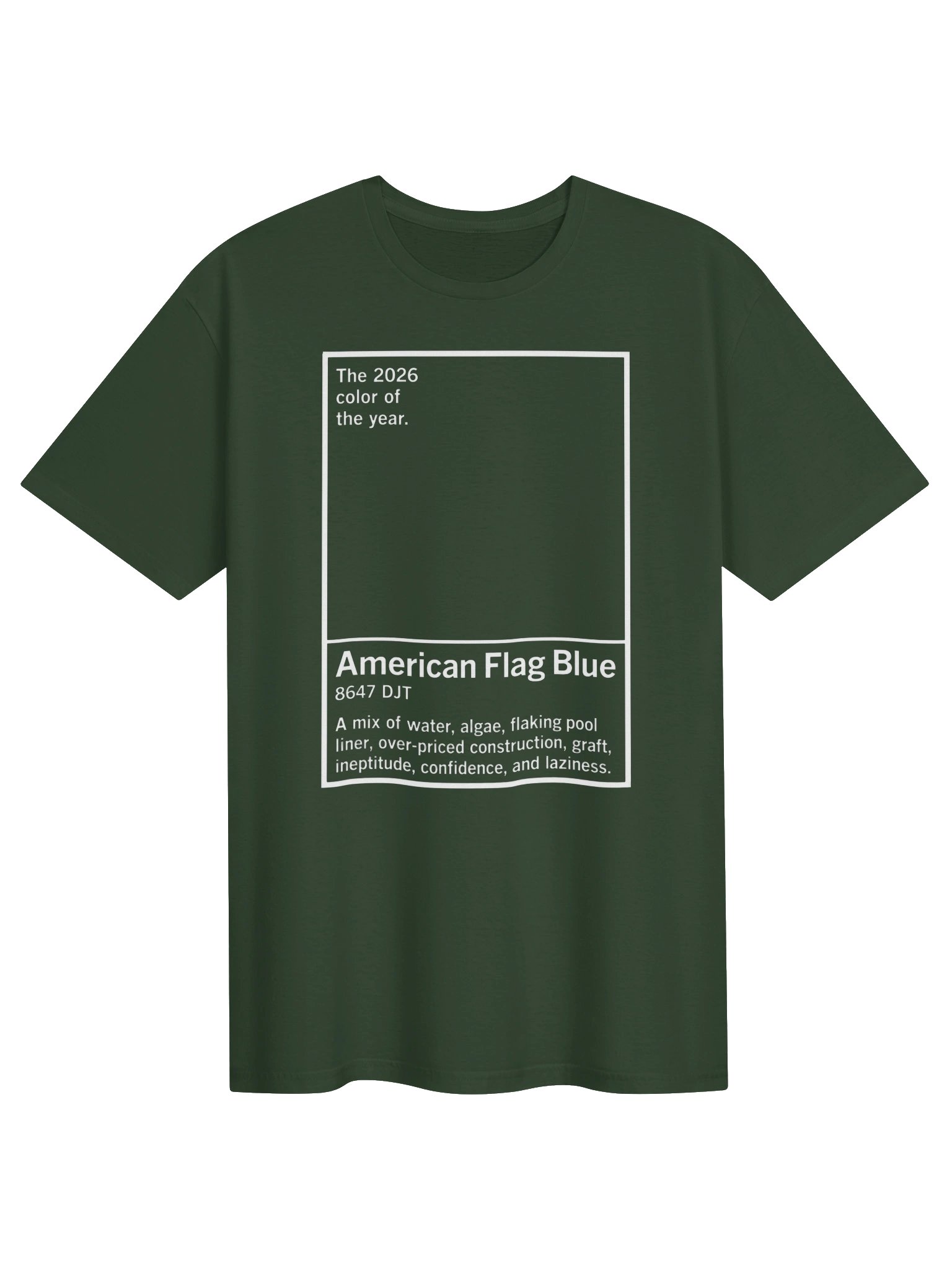 American Flag Blue 8647 Tee product image (1)