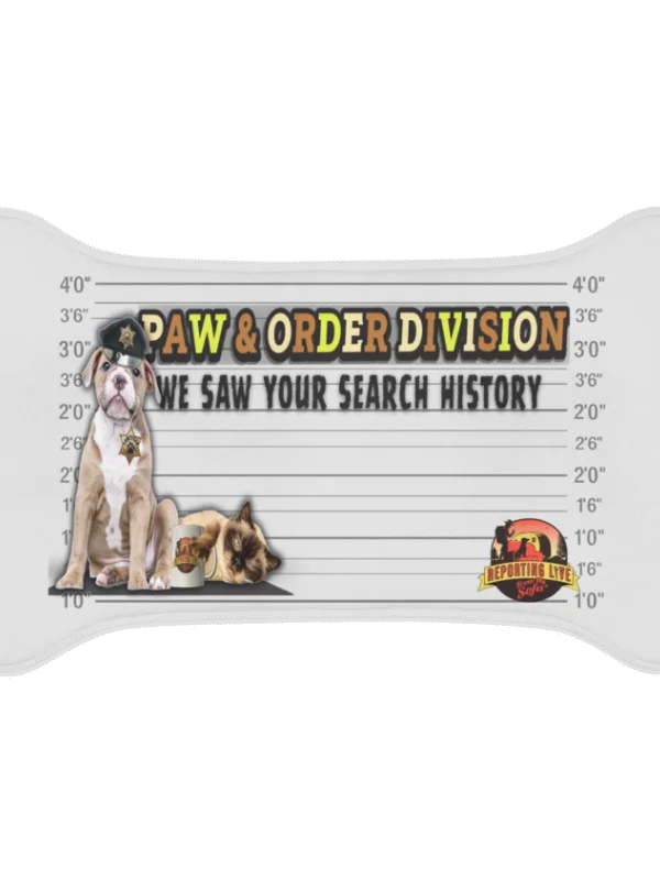 Paw & Order Division Dog and Cat Feeding Mat product image (2)