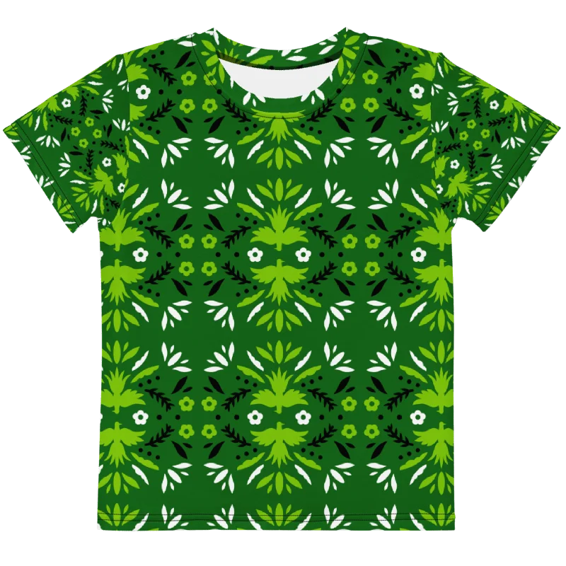 All-Over Print Kids Crew Neck T-Shirt product image (5)
