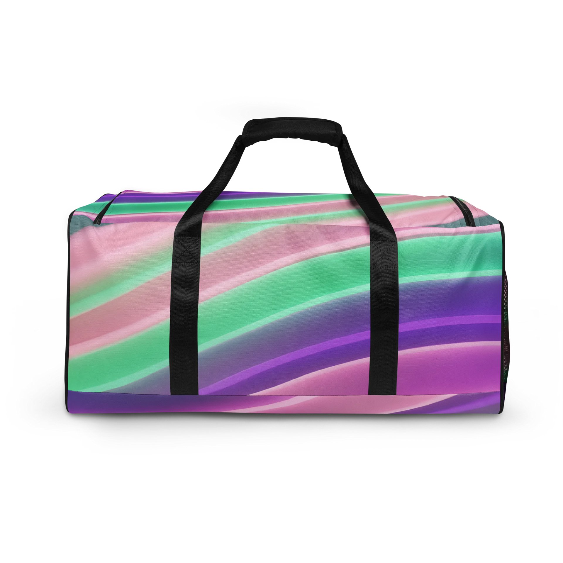 Neon Wave Dream All-Over Duffle Bag product image (4)
