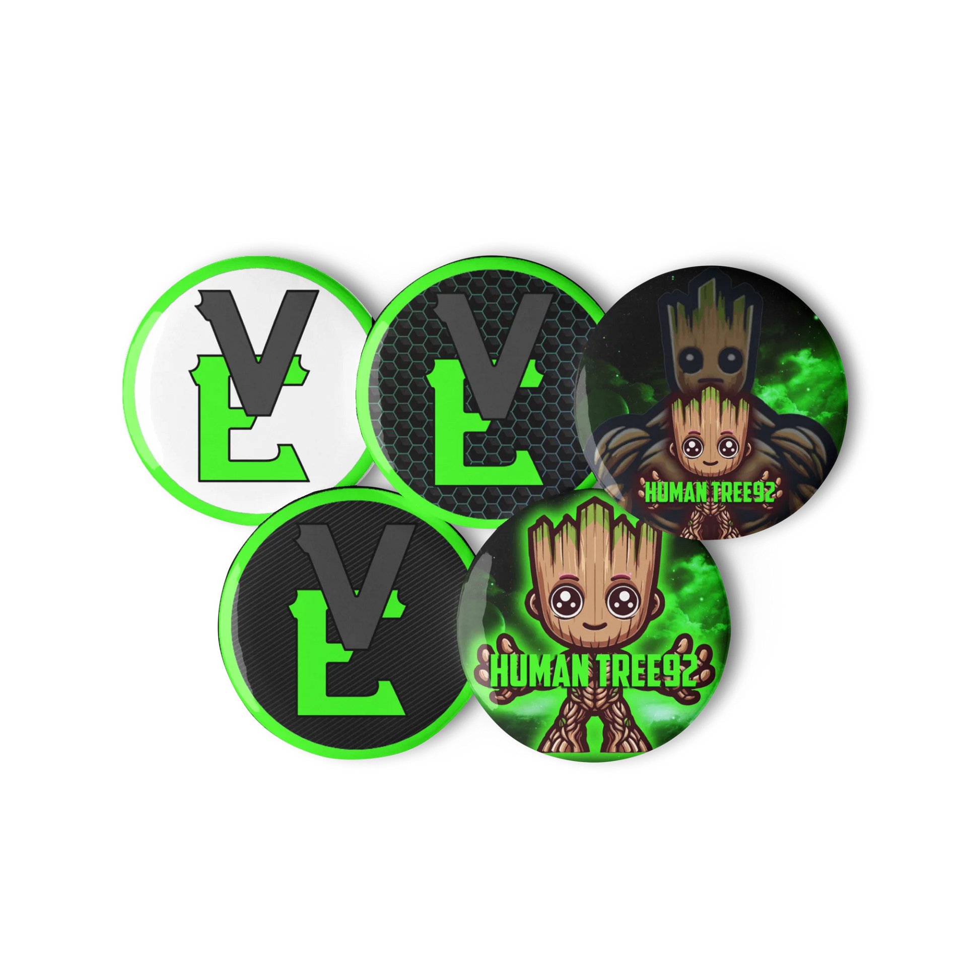 Set of Pin Buttons VENT Group Full product image (2)