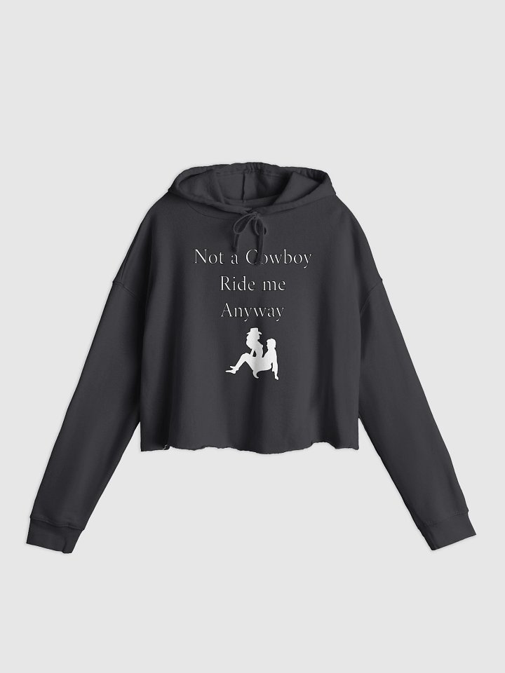 Not a Cowboy Crop Hoodie product image (6)