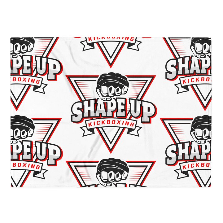 Shape Up Kickboxing Graphic Throw Blanket product image (1)