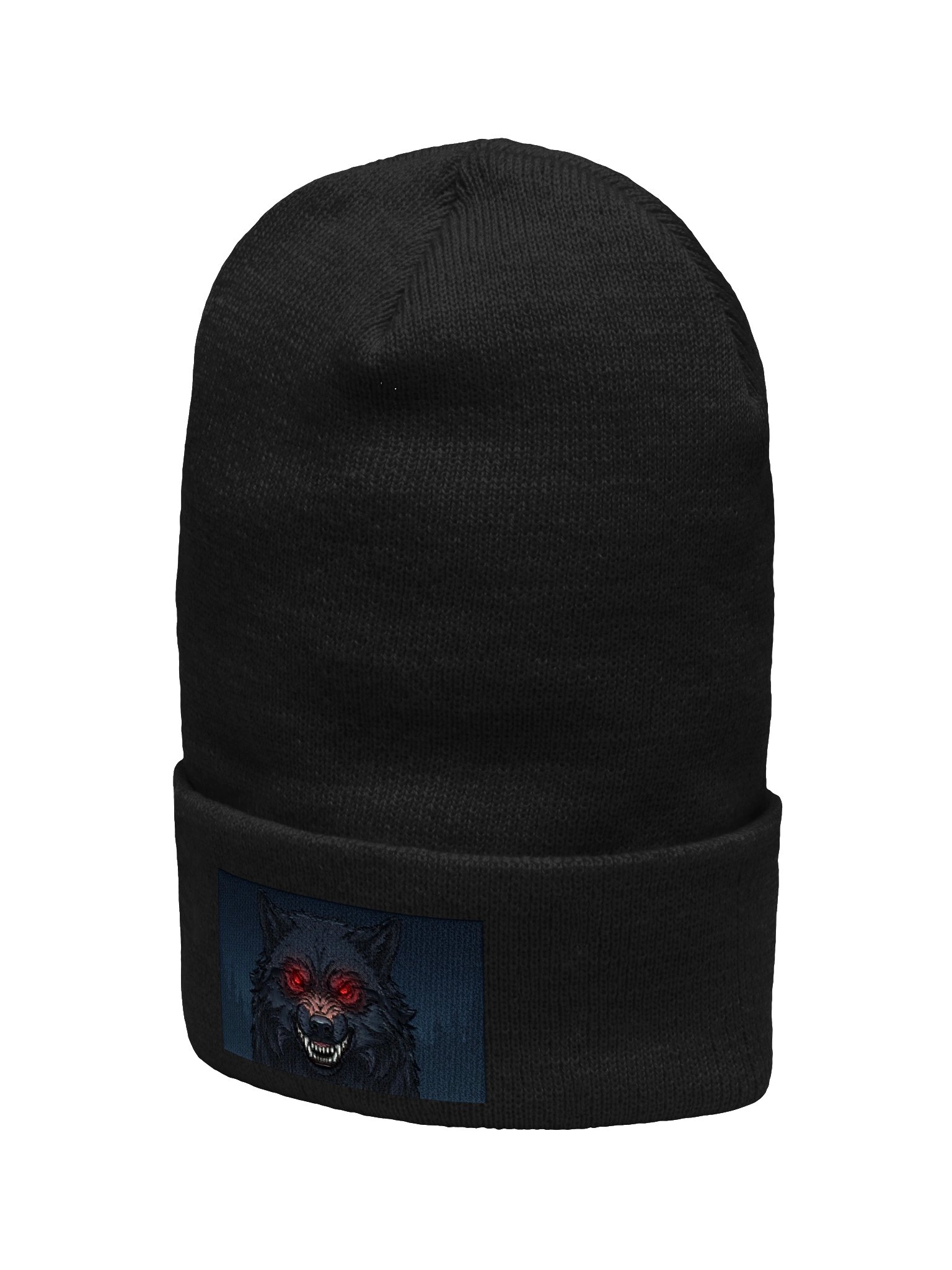 Blood Wolf Cuffed Beanie product image (15)