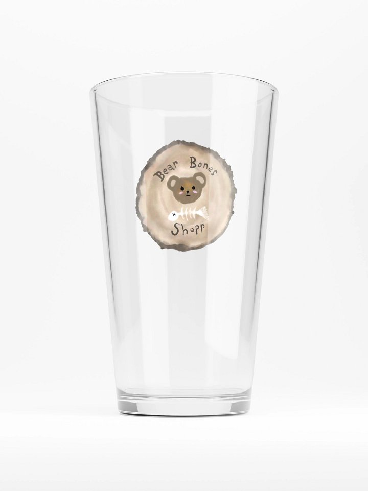 Bear Bones Shopp - Pint Glass product image (1)