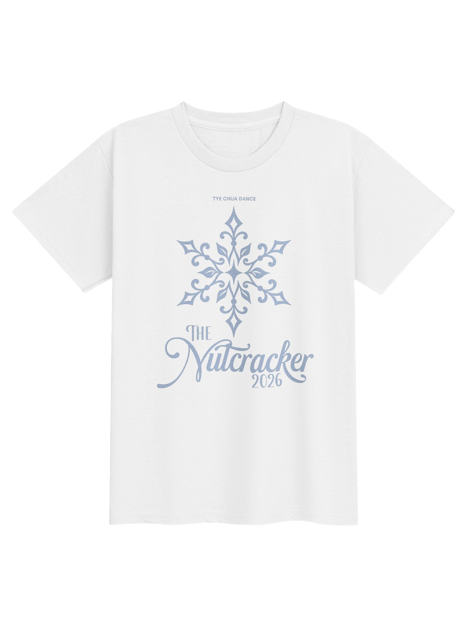 Nutcracker 2026 Snow Kids’ Tee - White product image (1)