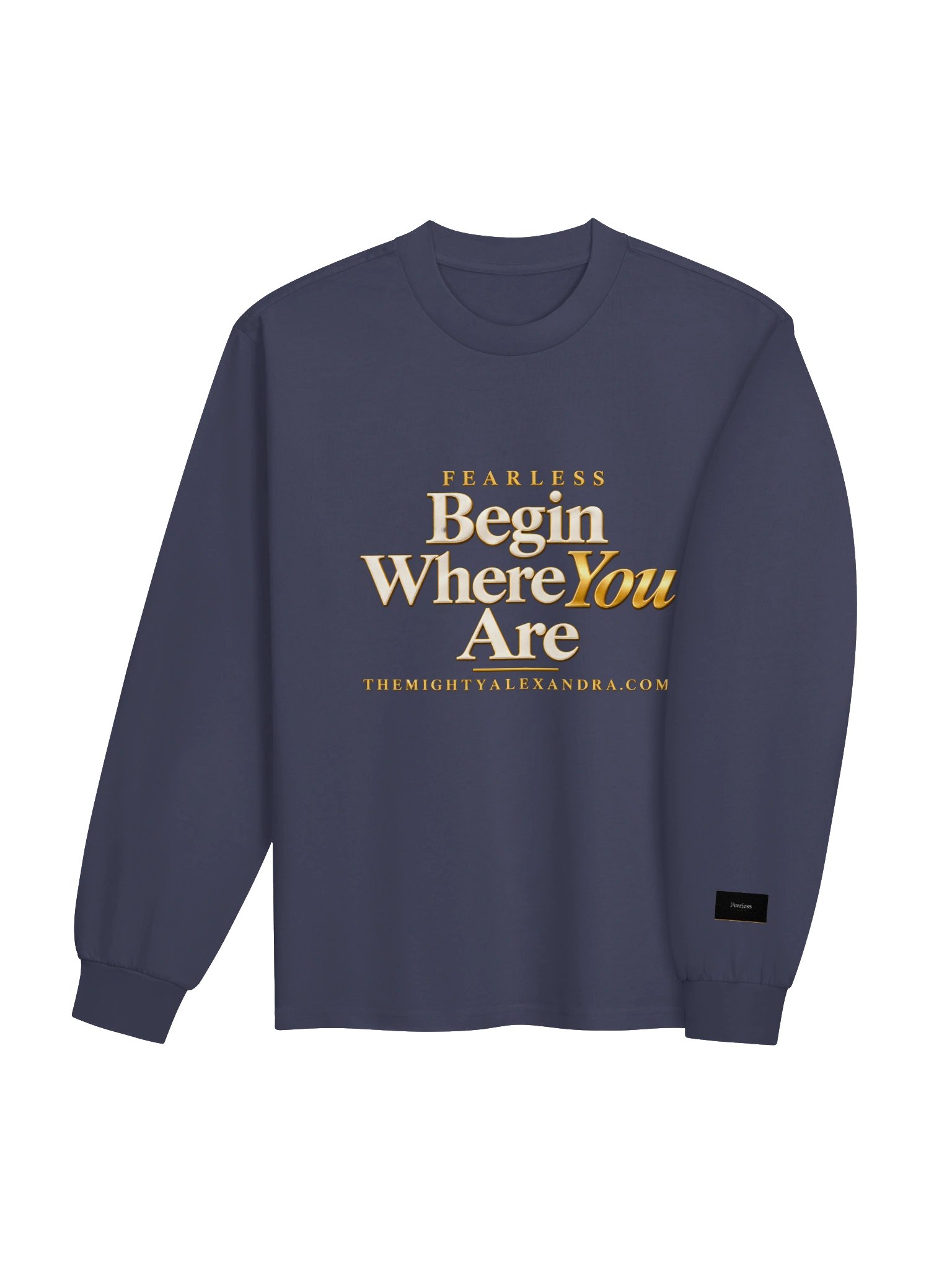 Begin Where You Are — Long Sleeve product image (8)