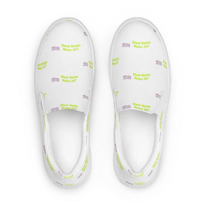 Ethereal Distortion Women's Slip-On Shoes product image (2)