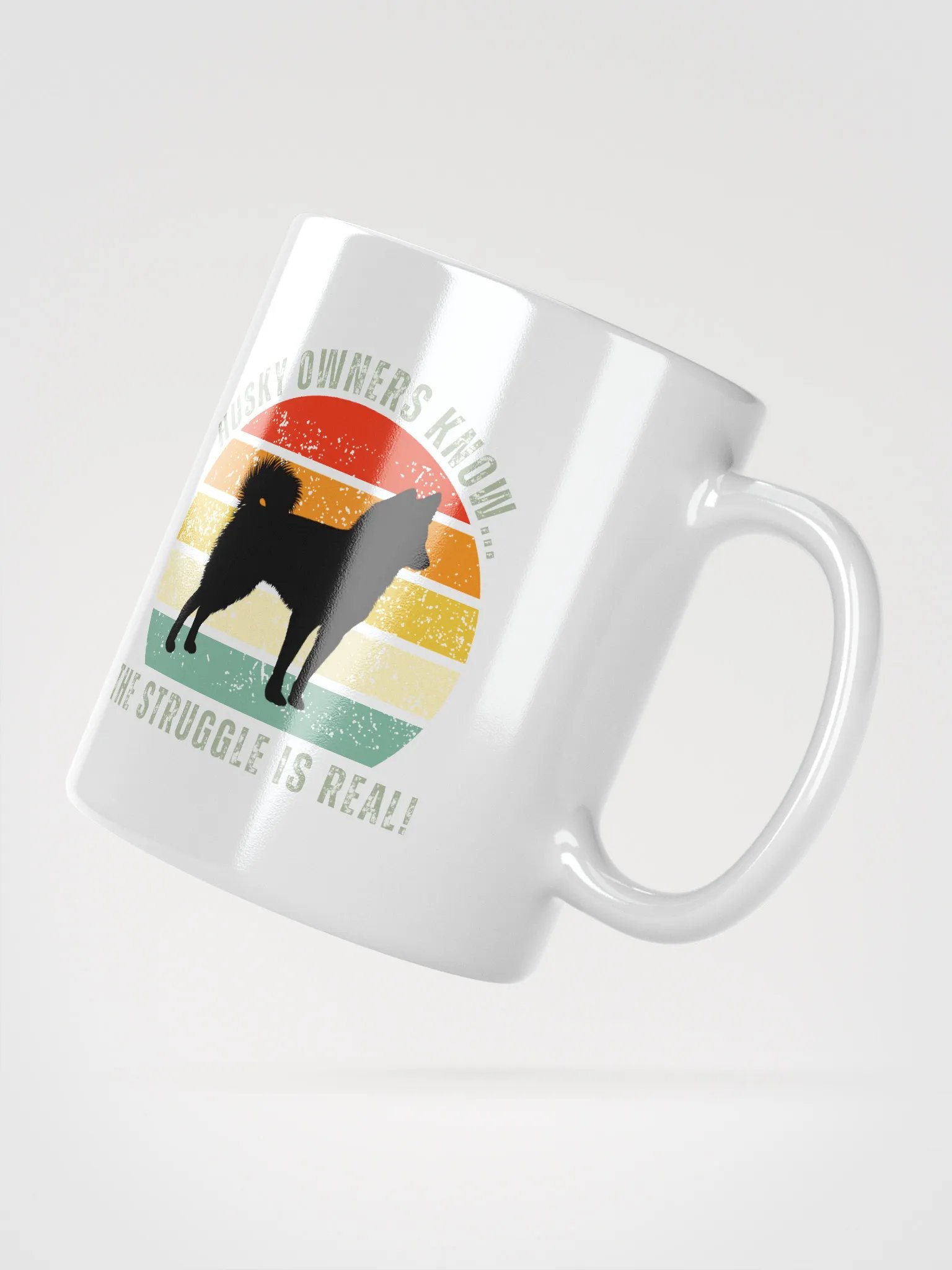 Retro Dog Silhouette Mug product image (2)