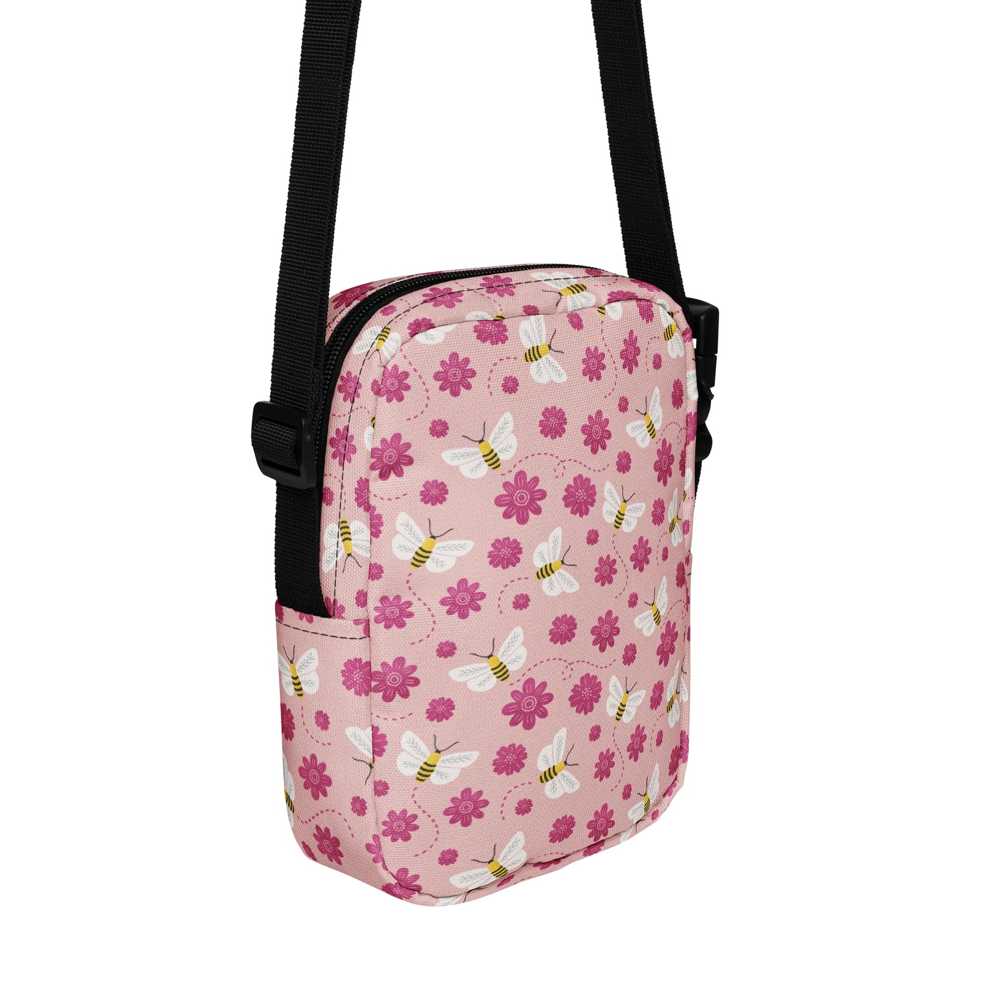 Little Pink Bees Crossbody Bag product image (3)
