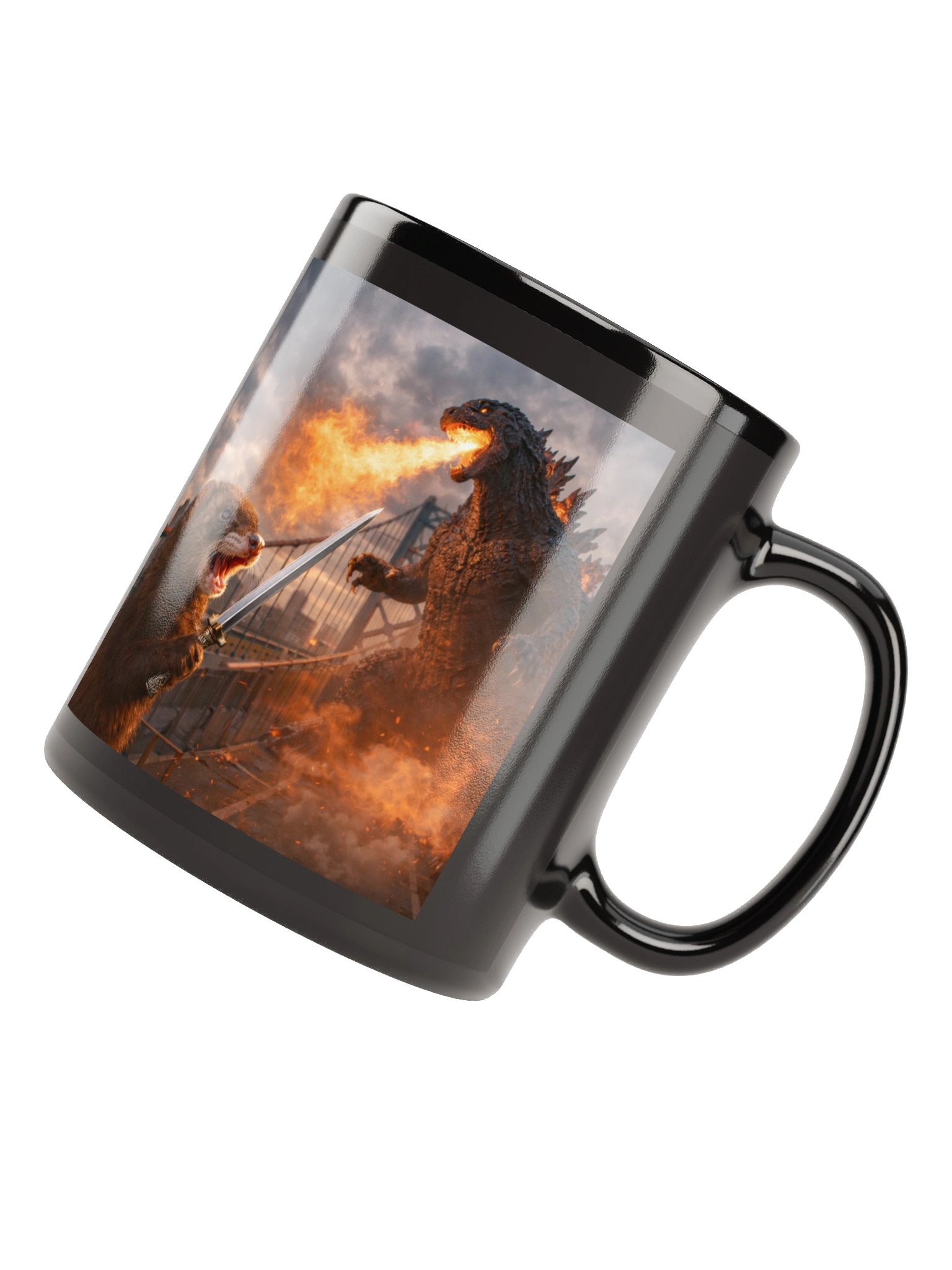 Frankie VS bridgezilla Mug product image (4)