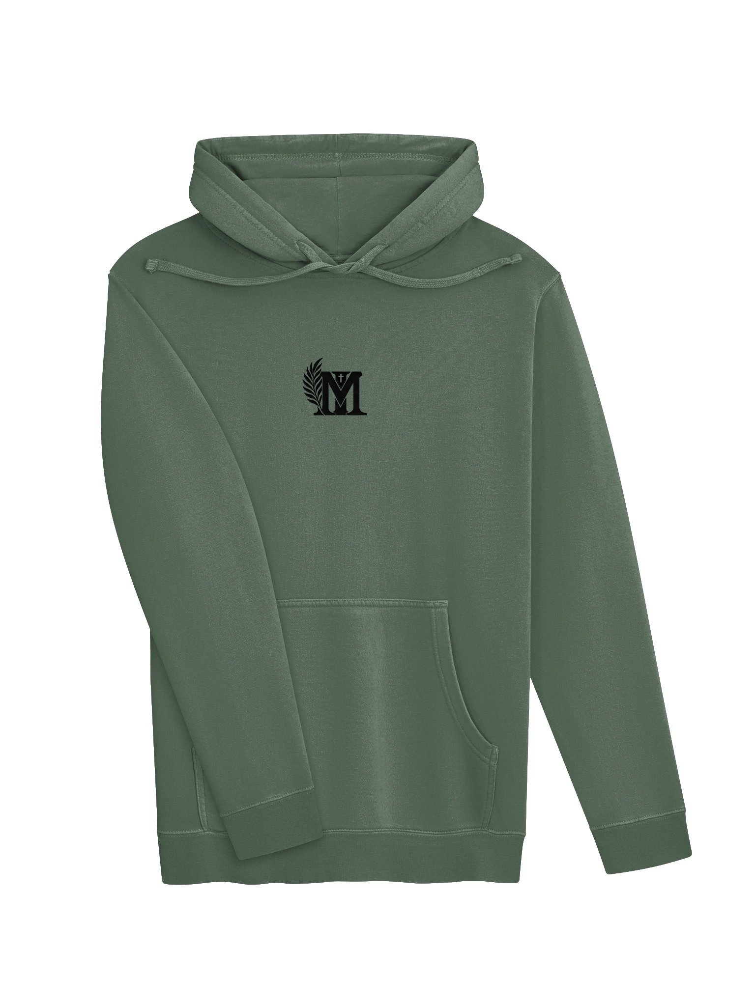 Manna&Iron Blackout Pigment-Dyed Hoodie product image (7)
