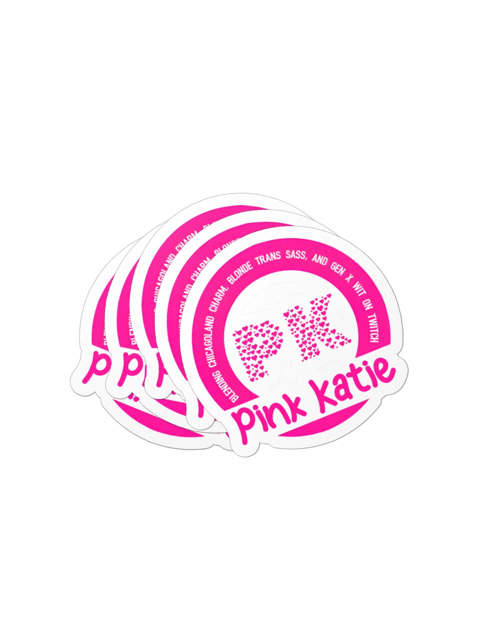 PinkKatie Logo Sticker product image (3)
