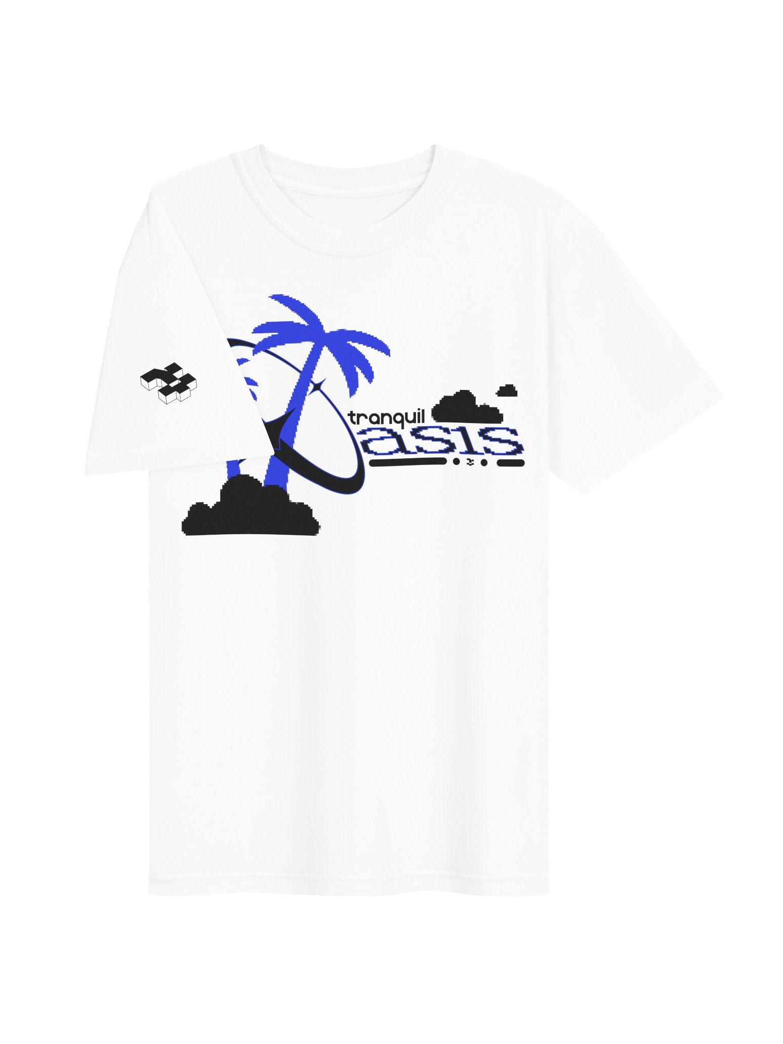 Tranquil Oasis T-Shirt (Dark Logo) product image (3)