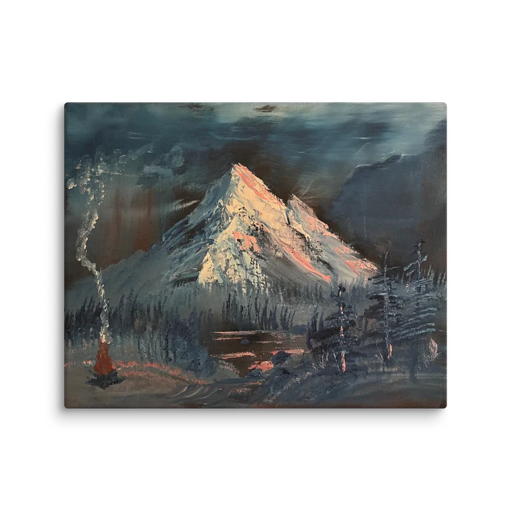 Mountain and Storm Canvas Print product image (1)