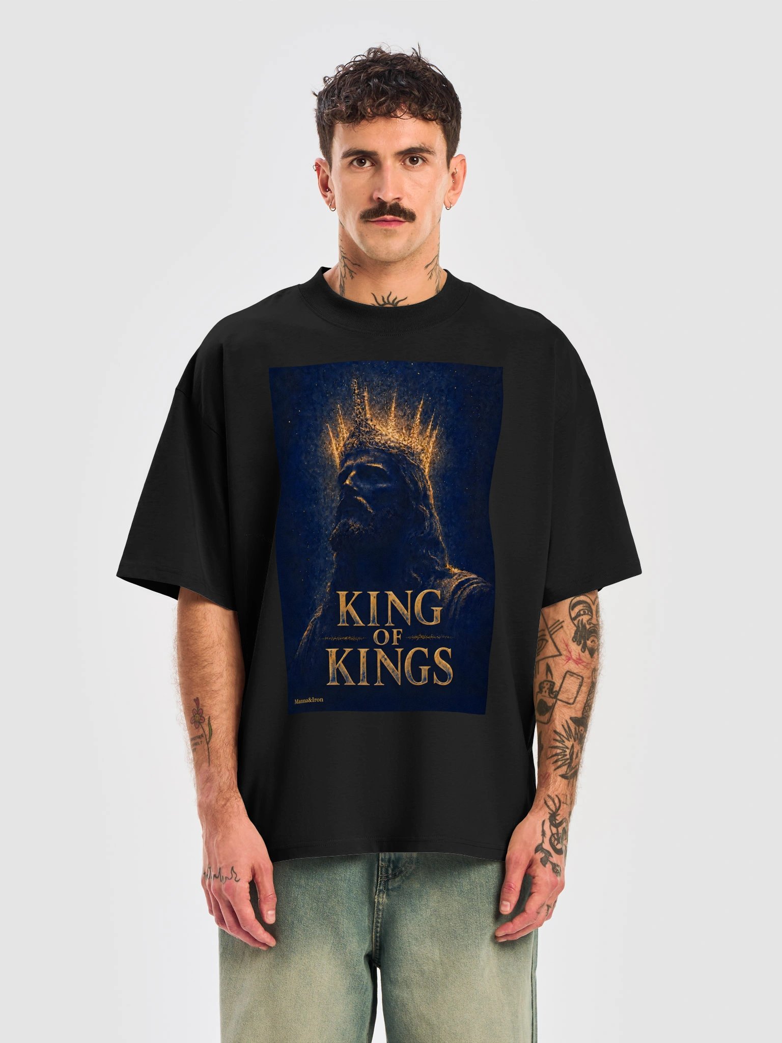 King of Kings Crown Graphic Tee *Organic product image (5)