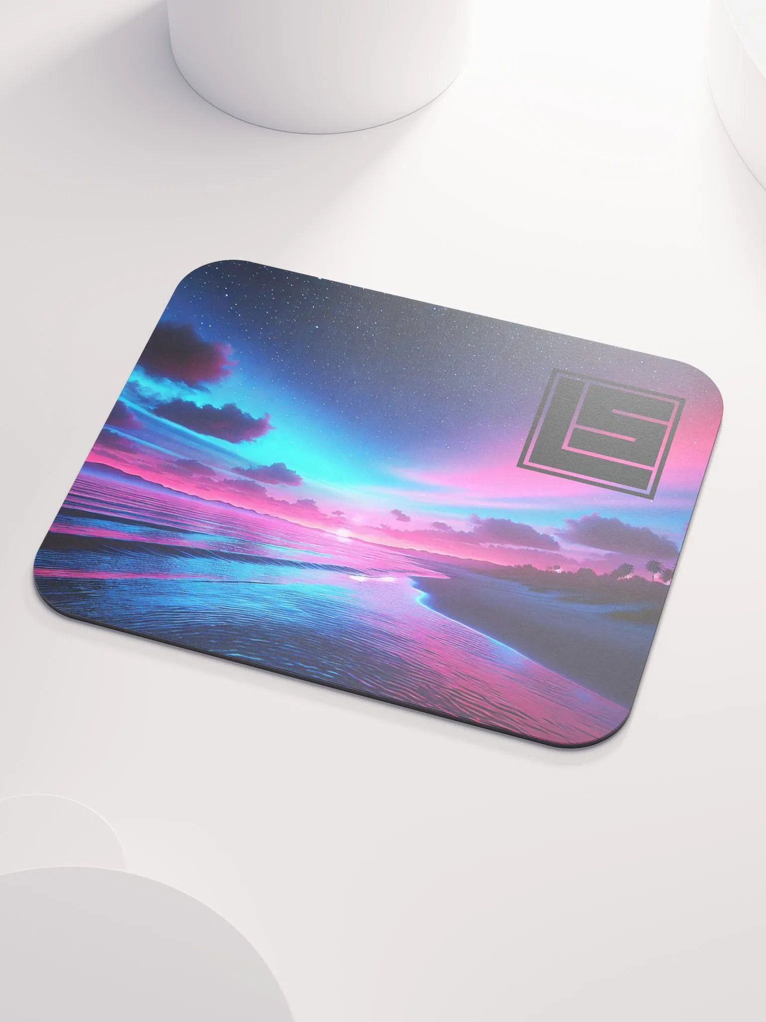 Neon Beach Mouse Pad product image (3)