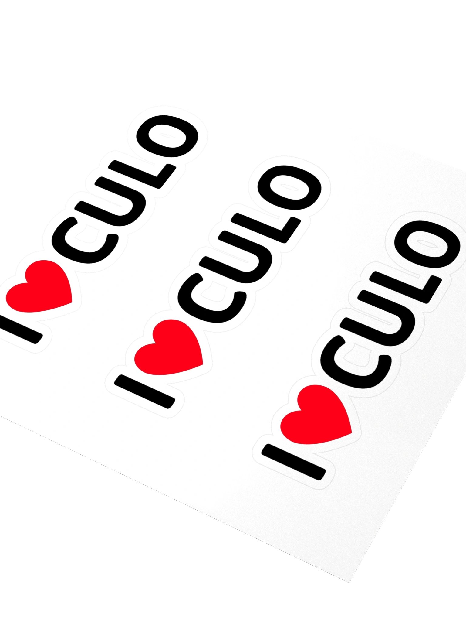 I ♥️ CULO stickers product image (3)
