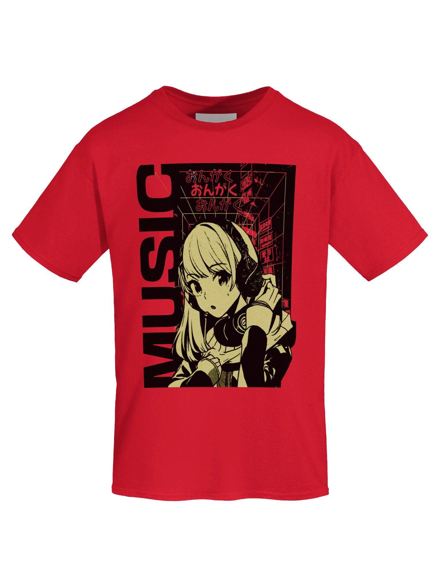 "Music" ANIME Graphic T-Shirt | Japanese | Unisex Otaku Graphic Shirt product image (5)