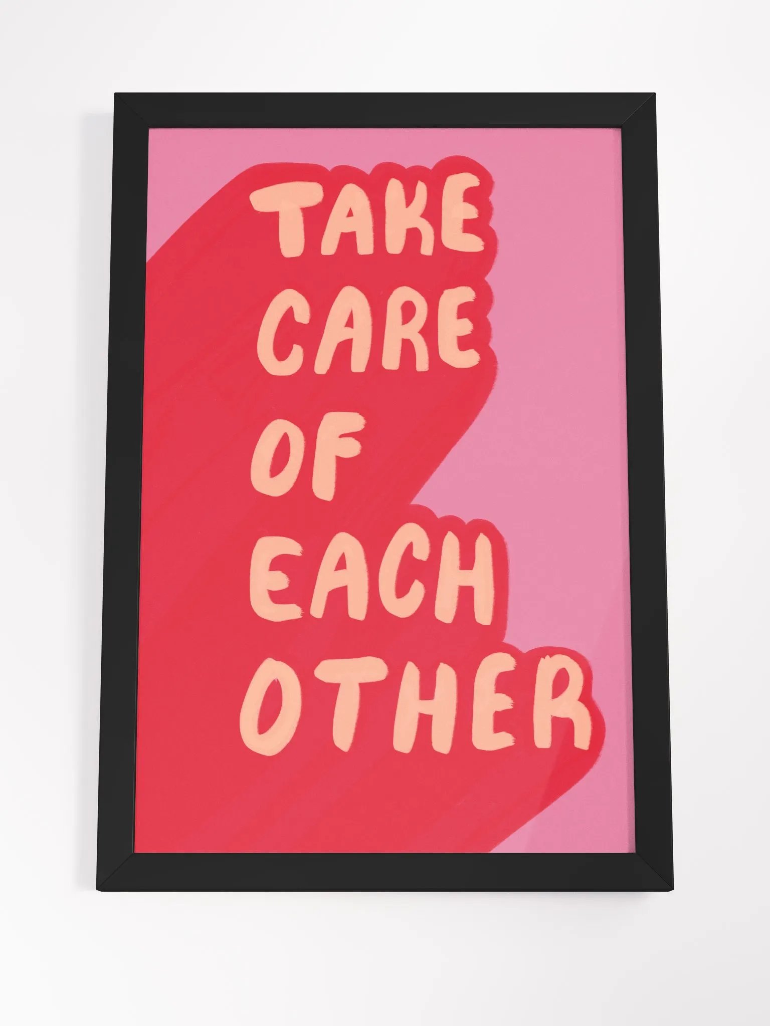 Take Care Framed Art Print product image (4)