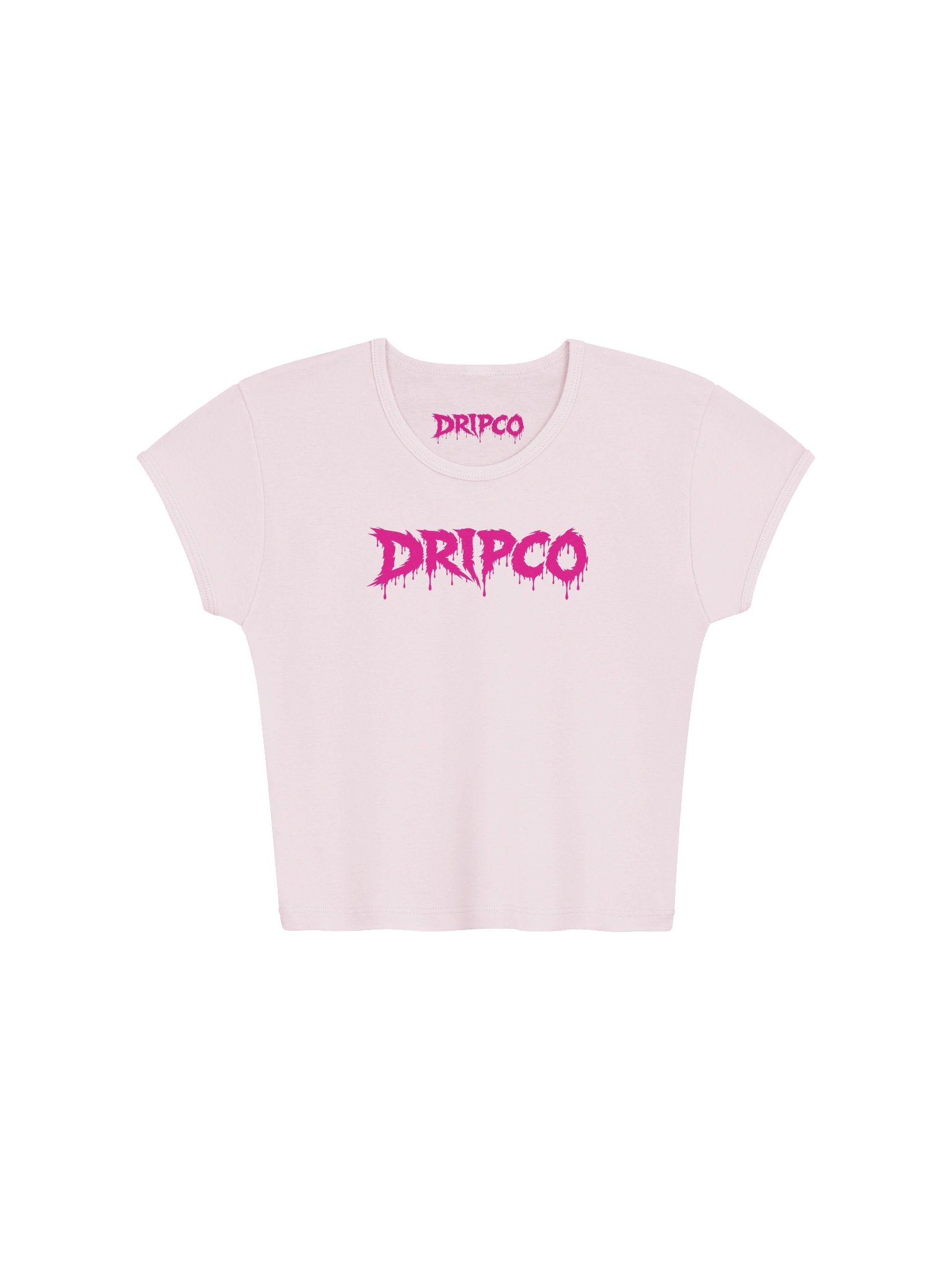 DRIPCO Pink Graffiti Baby Tee product image (11)