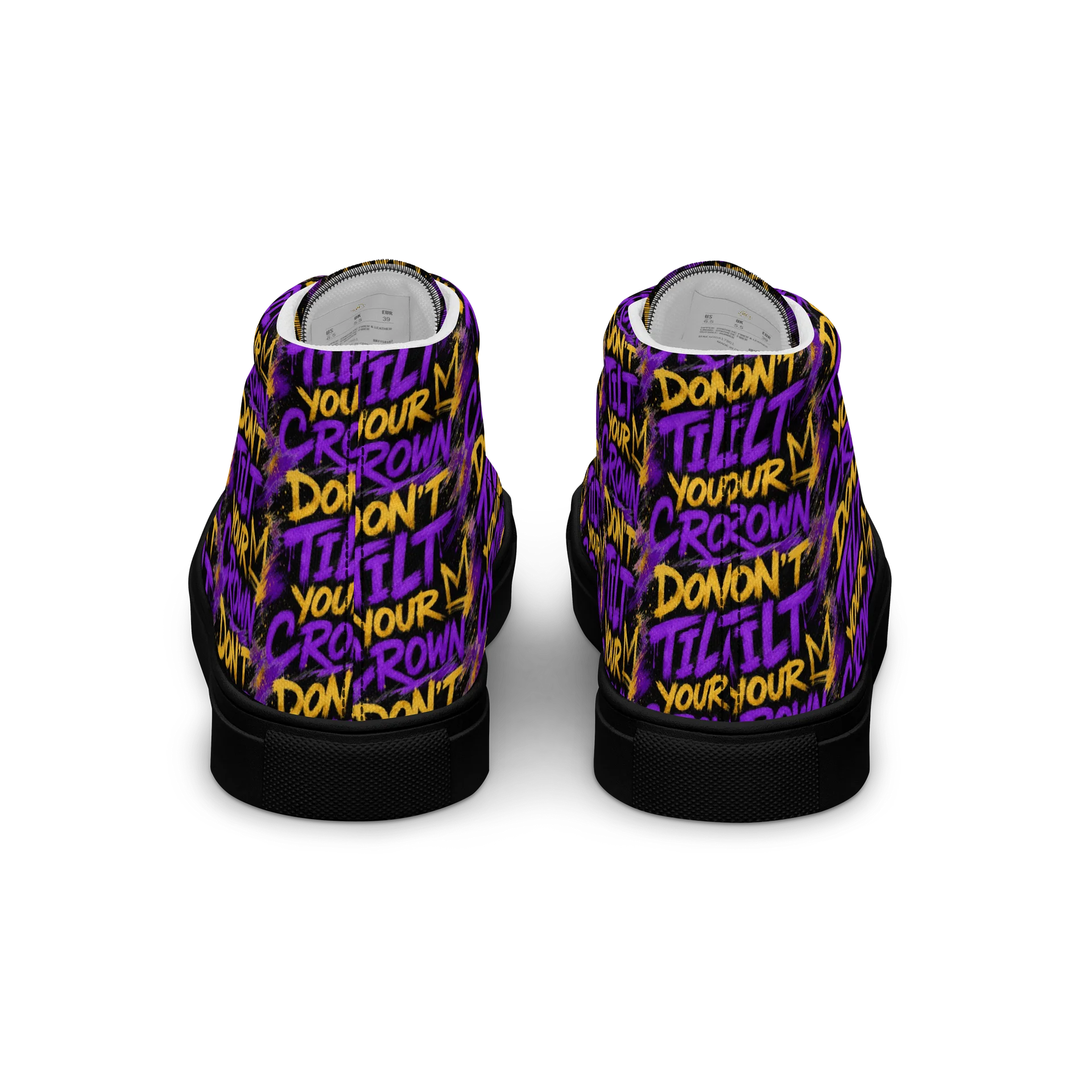 Don’t Tilt Your Crown High Tops product image (4)