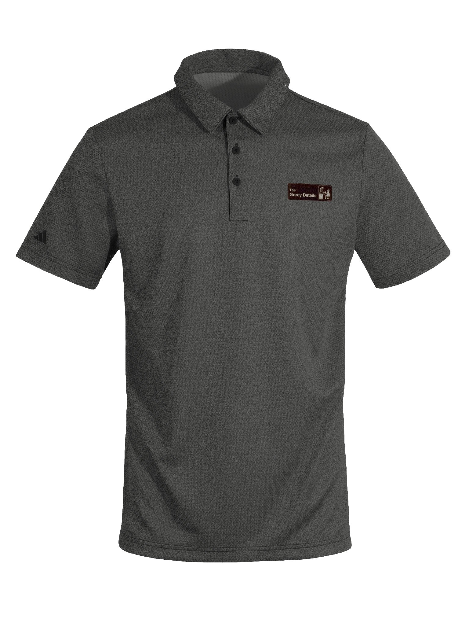 The Studio - Adidas Space-Dyed Polo Shirt product image (1)