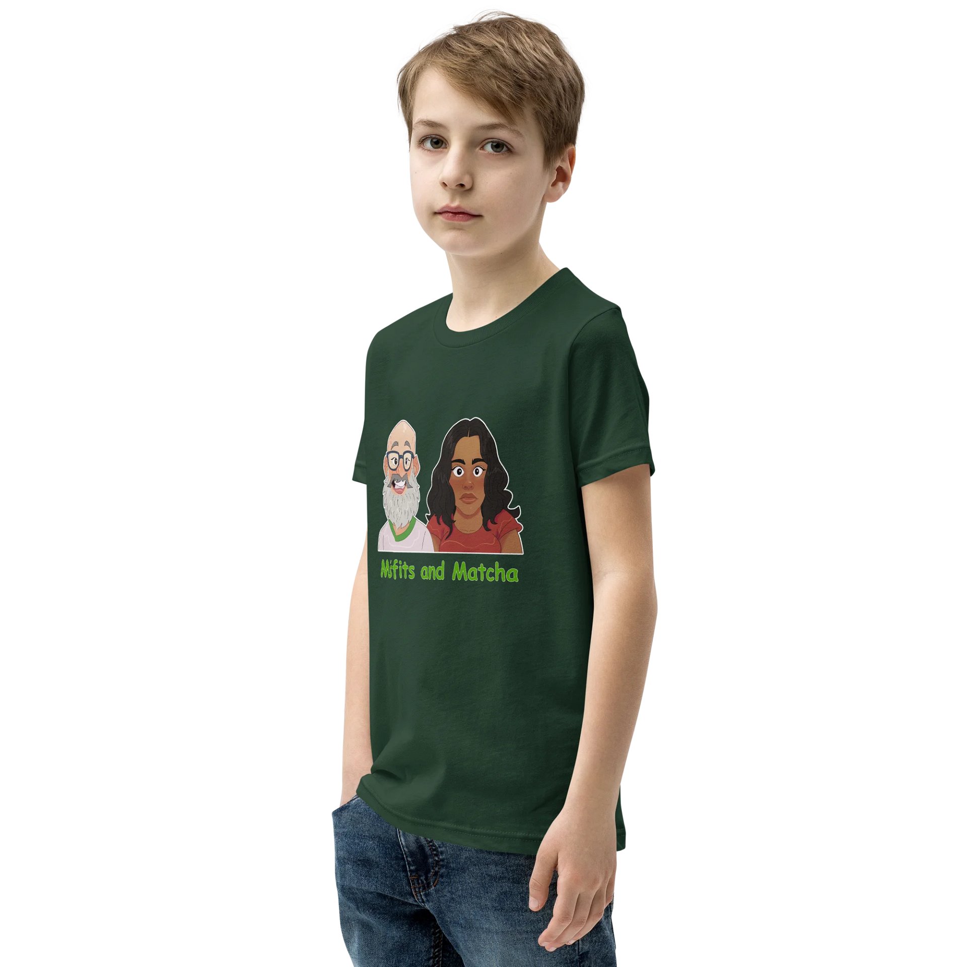 Kids Misfits and Matcha Graphic Tee product image (15)