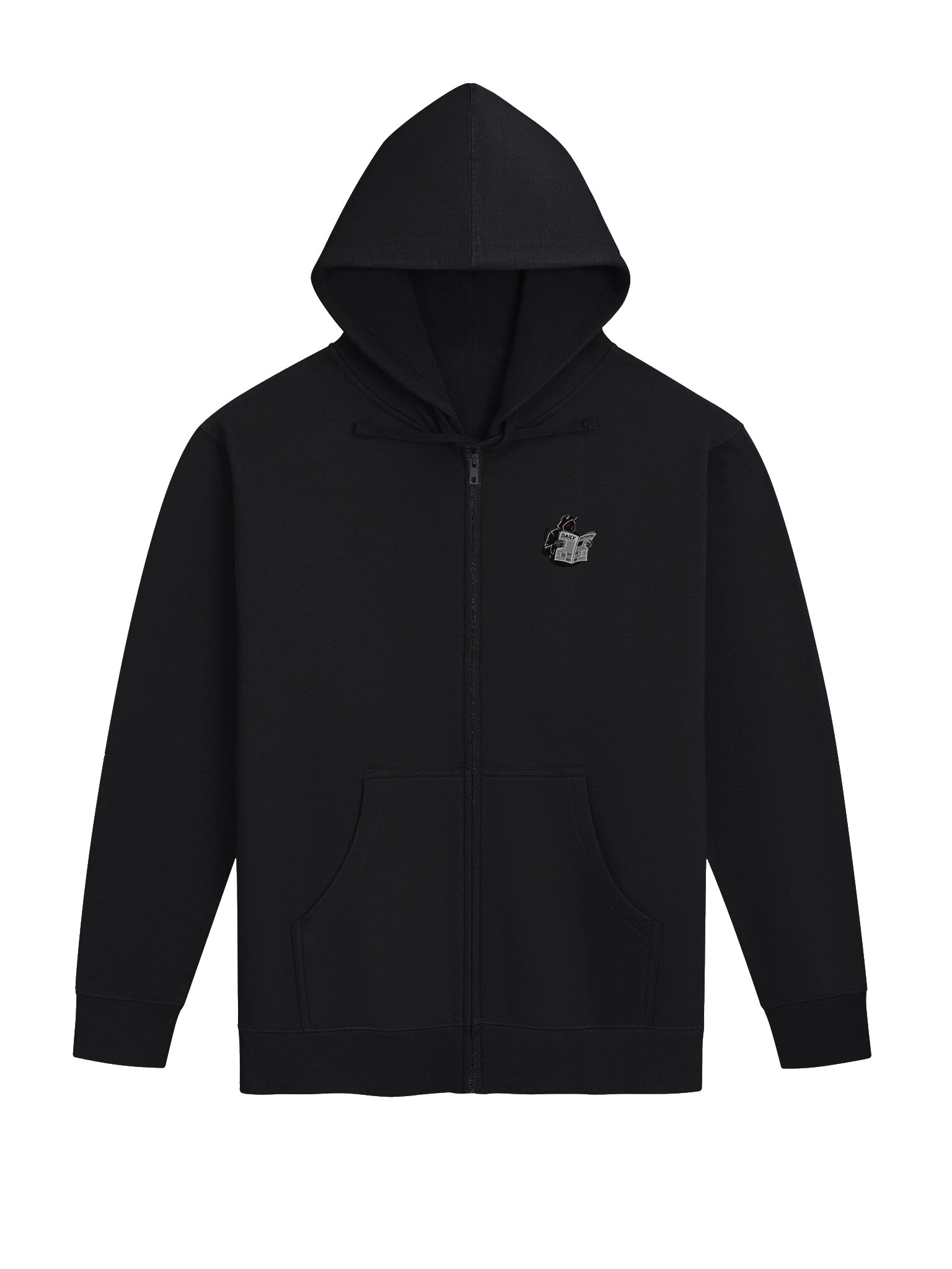 Zip-Up Red Eyes Devil Hoodie product image (3)