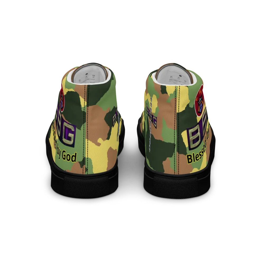Camouflage BBG High Tops - Black Soles product image (5)