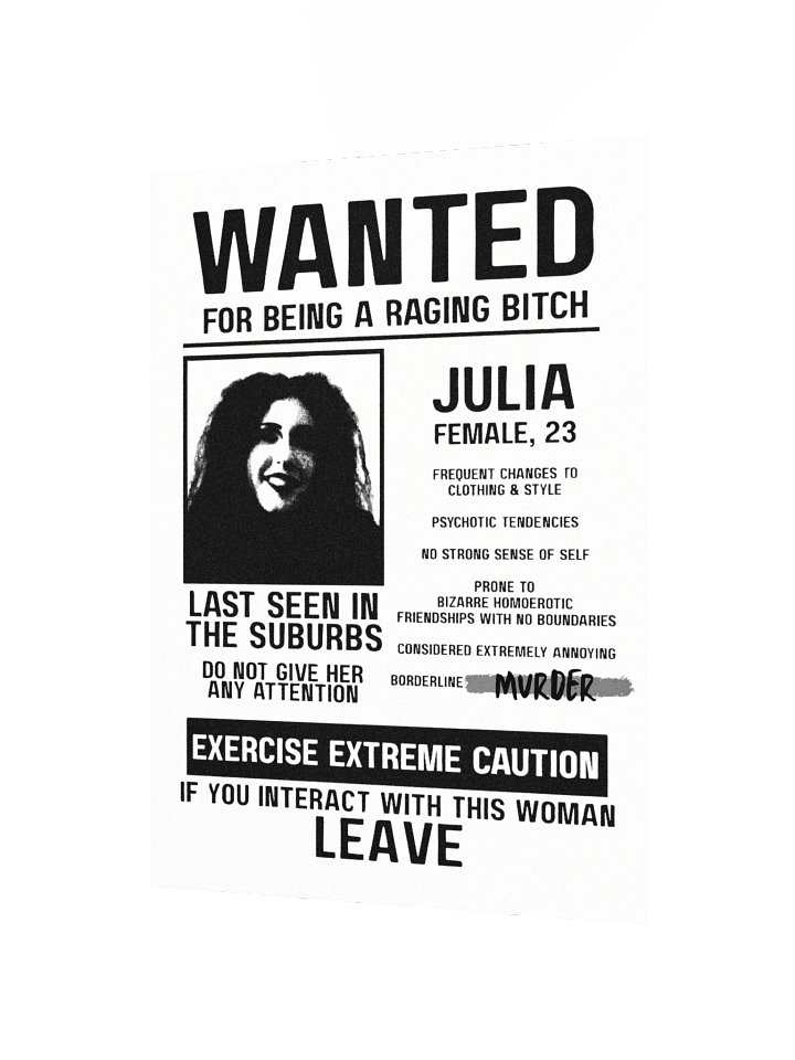 POSTMORTEM Wanted Poster product image (3)