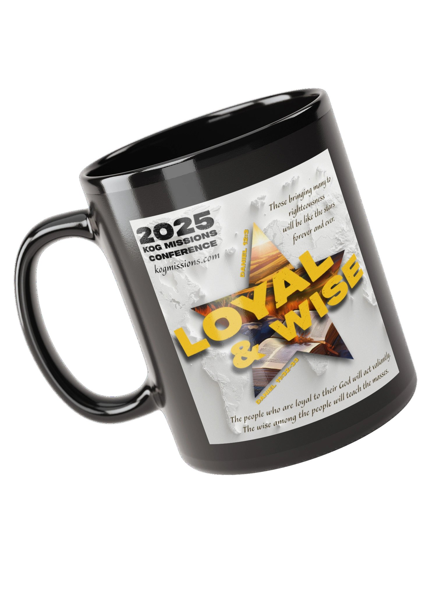 Loyal & Wise Black Mug product image (5)
