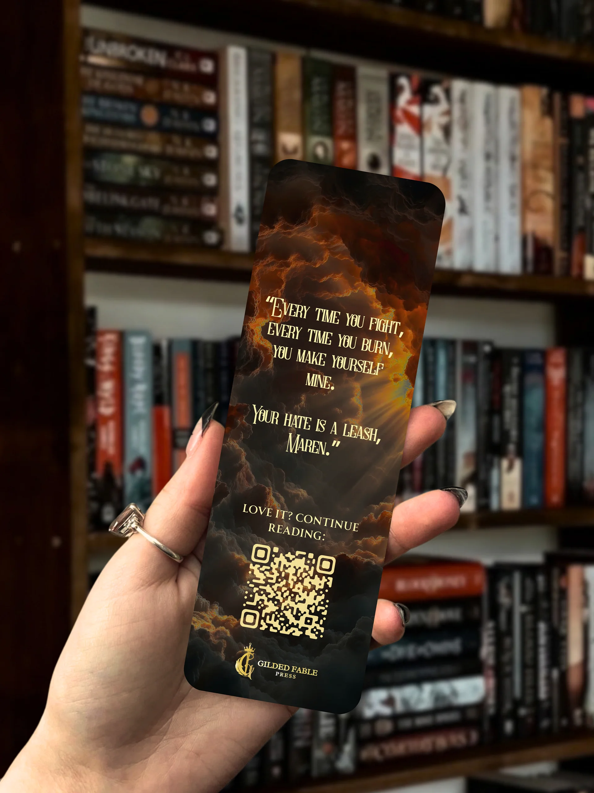 "Your Hate is a Leash" Bookmark product image (2)