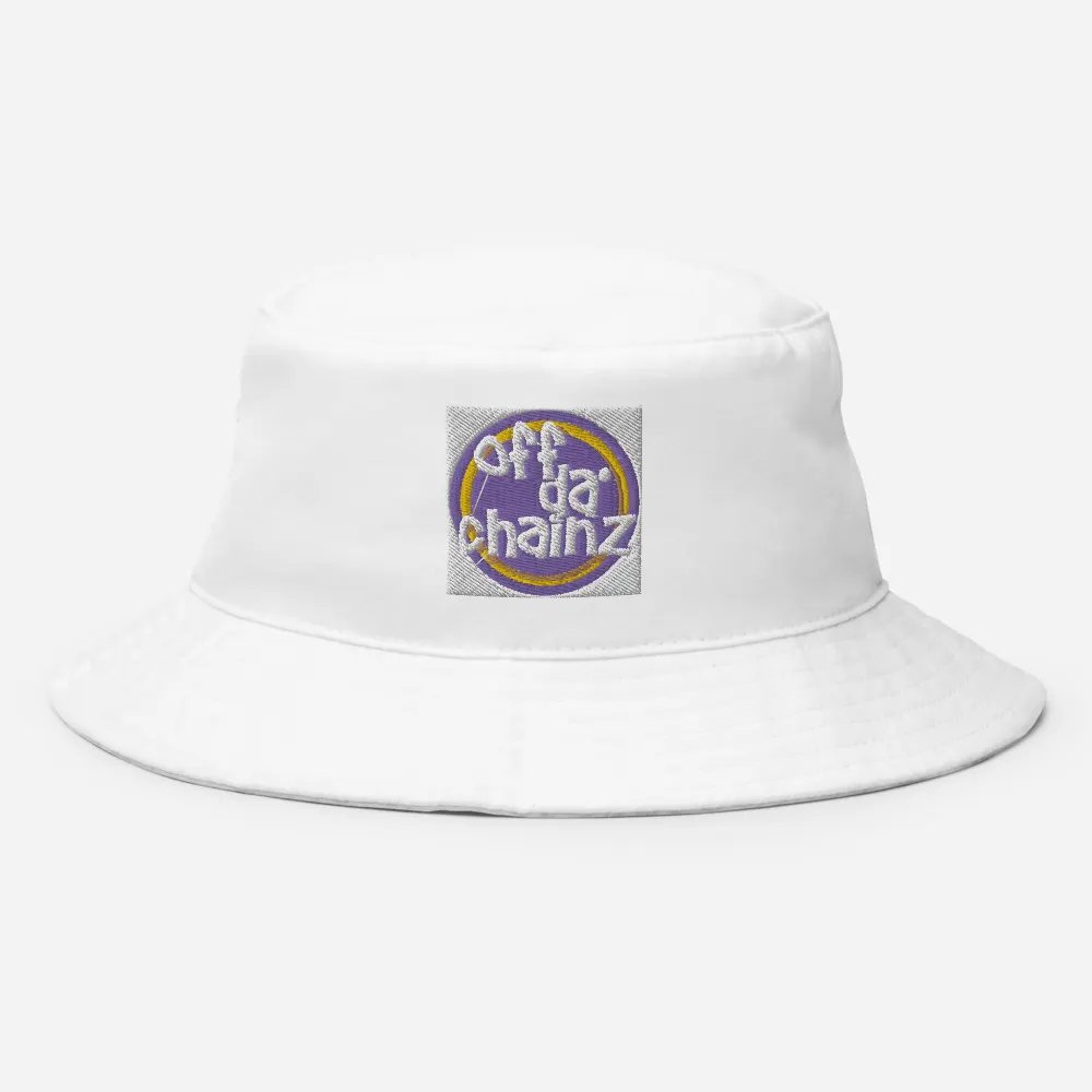 Off Da Chainz White Coolie Hat product image (8)