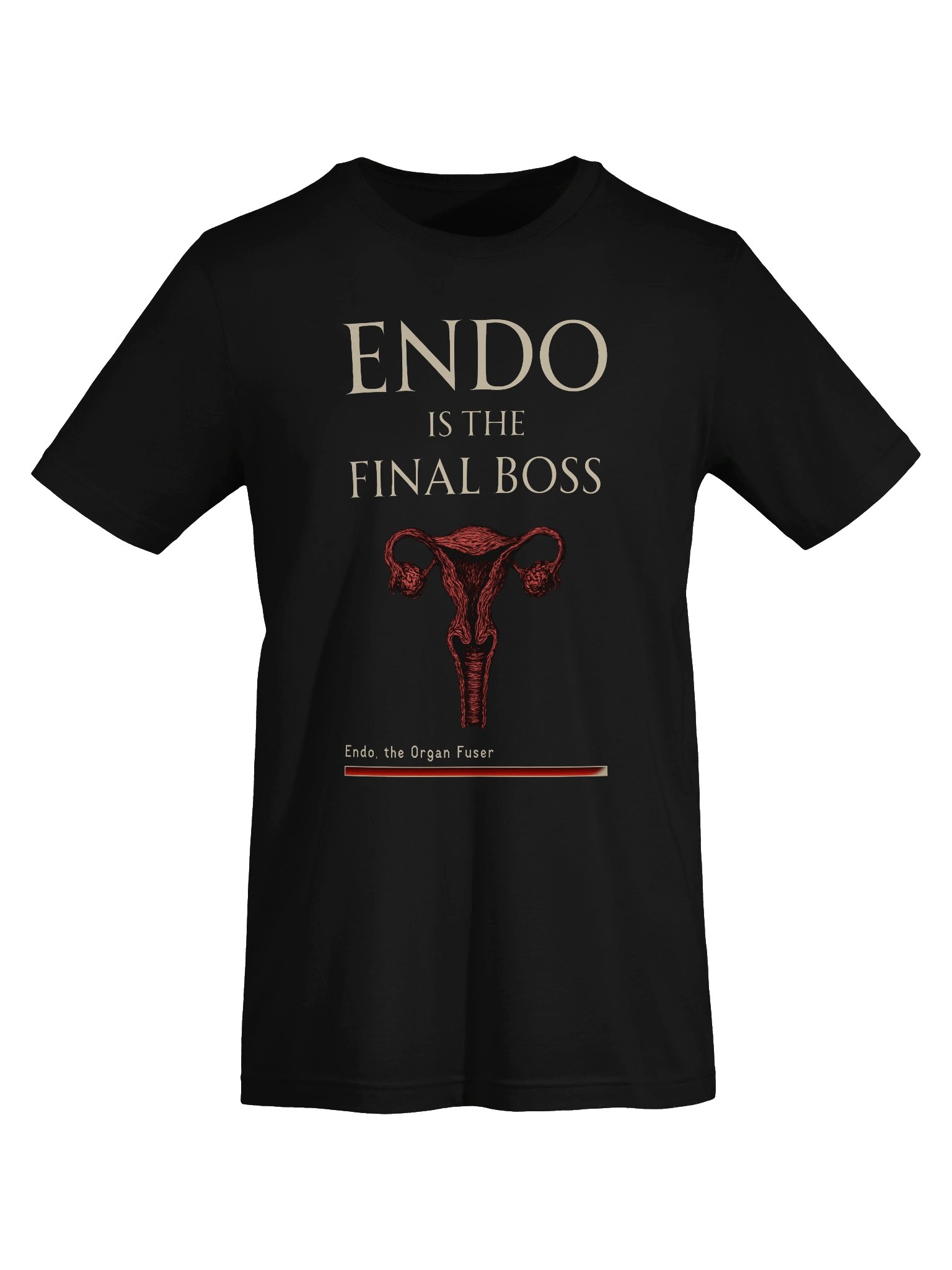 Endometriosis Final Boss Shirt | Endo Awareness & Chronic Pain Gamer Tee product image (5)