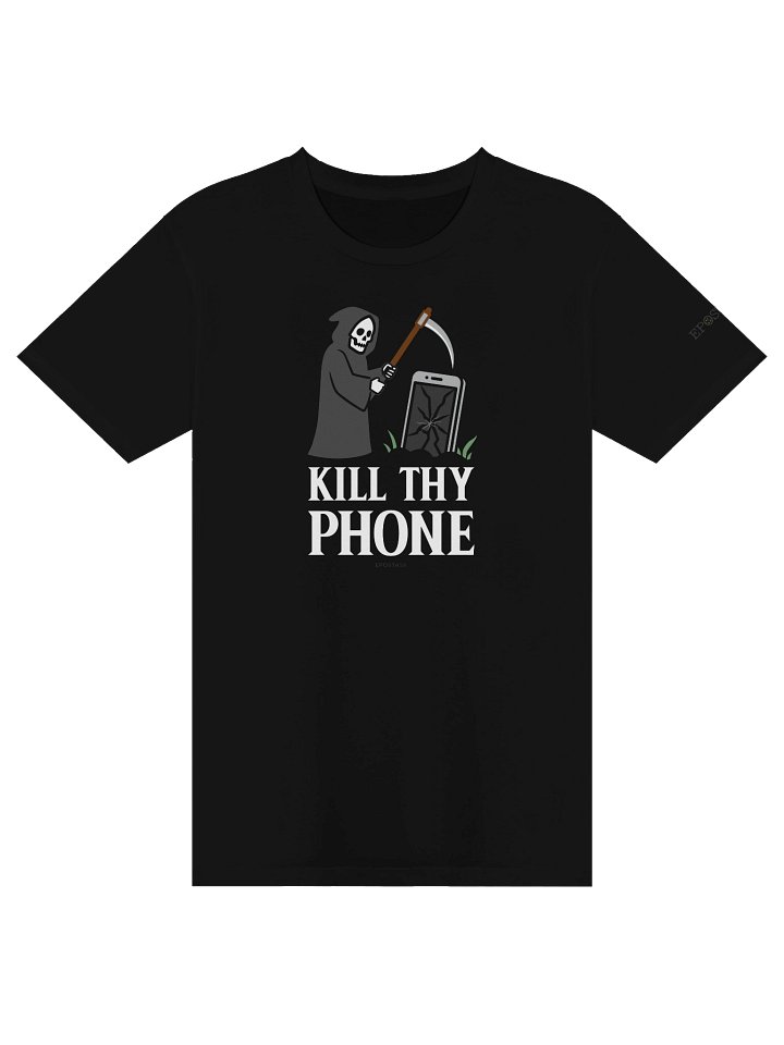 Kill Thy Phone Black T-Shirt product image (1)