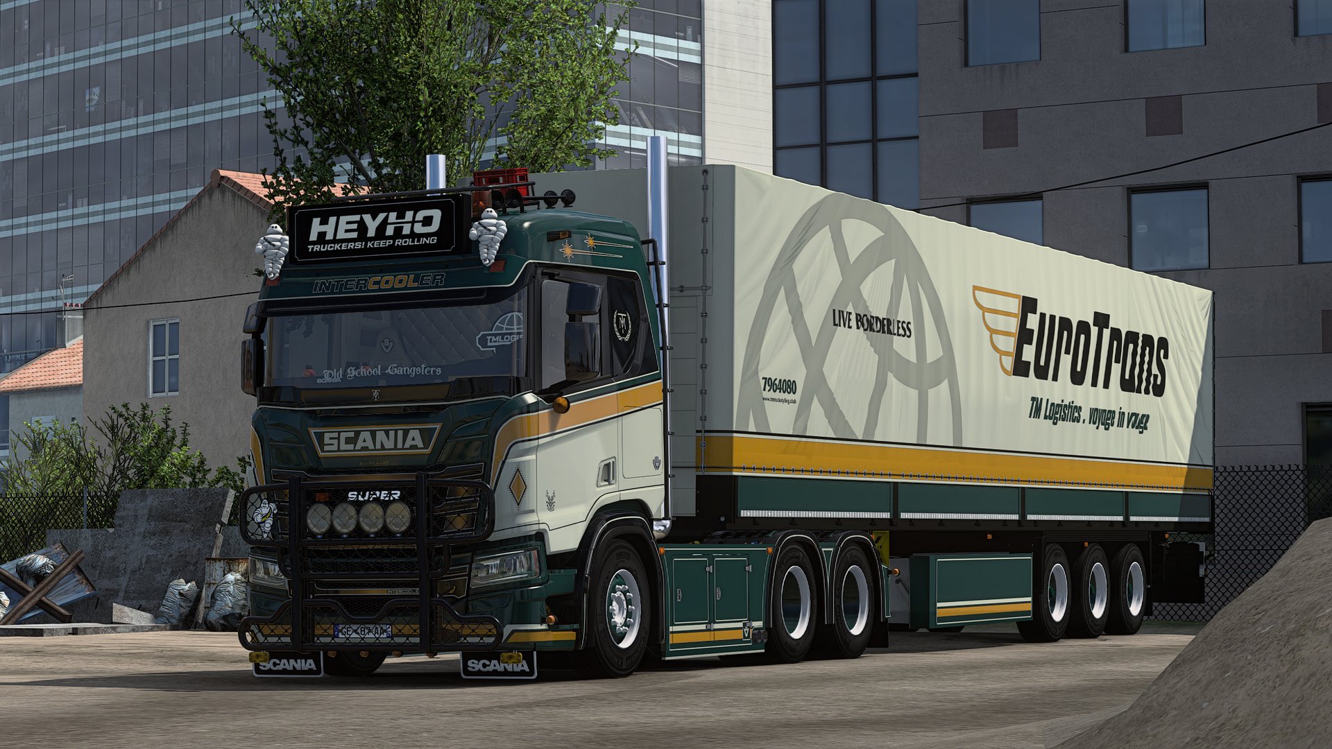 ETS2 TM Scania PGRS (SCS & Eugene) + FREE Trailers - Multicolor Skin Pack (Paintjob only) product image (7)