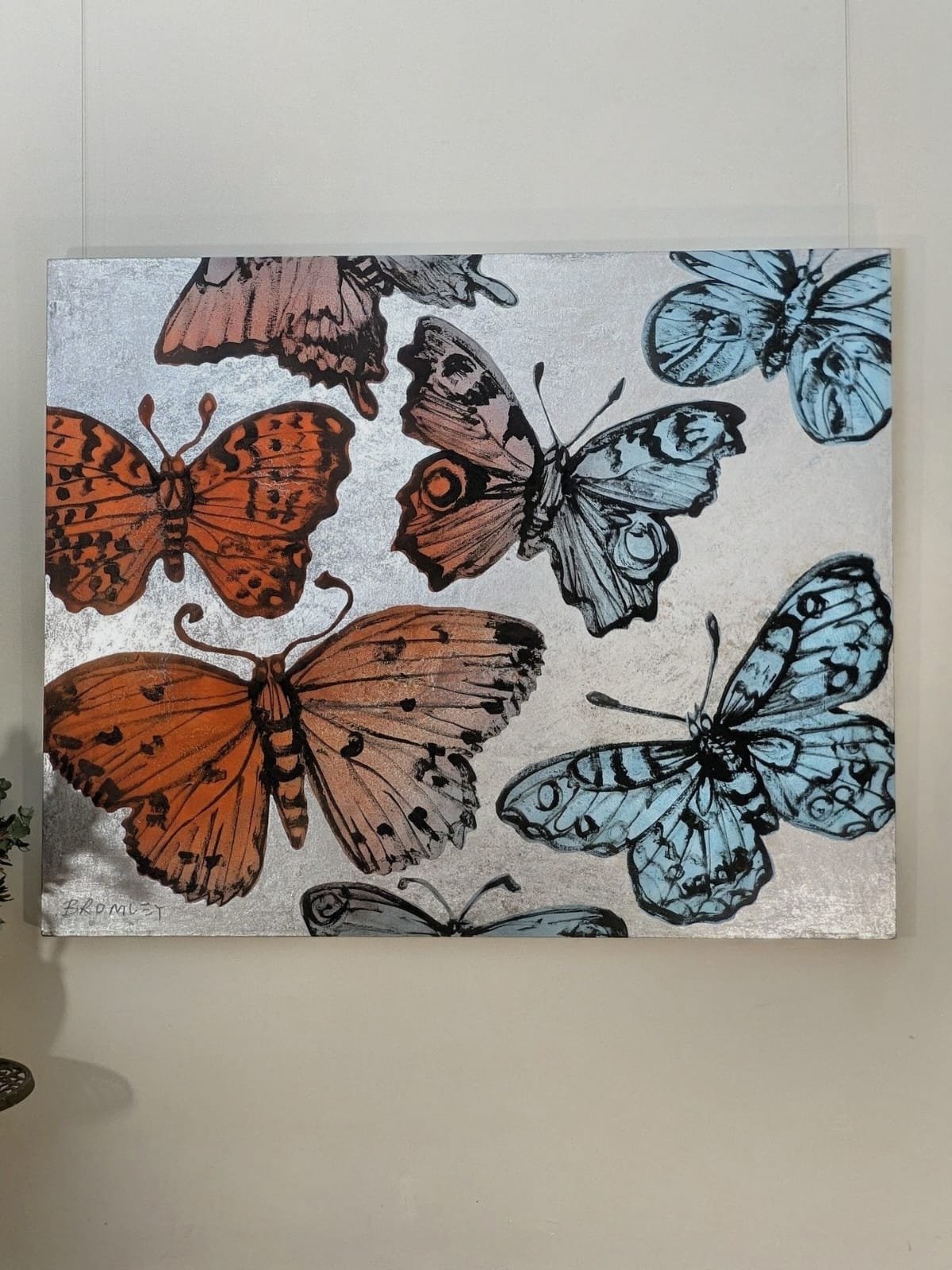 Blue and Orange butterflies product image (1)