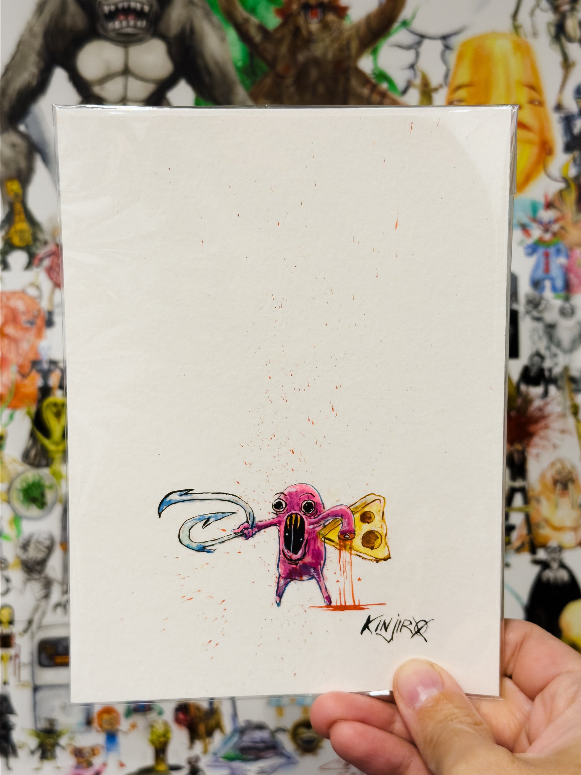 BLIBLIE! (Original Watercolor Painting) product image (2)
