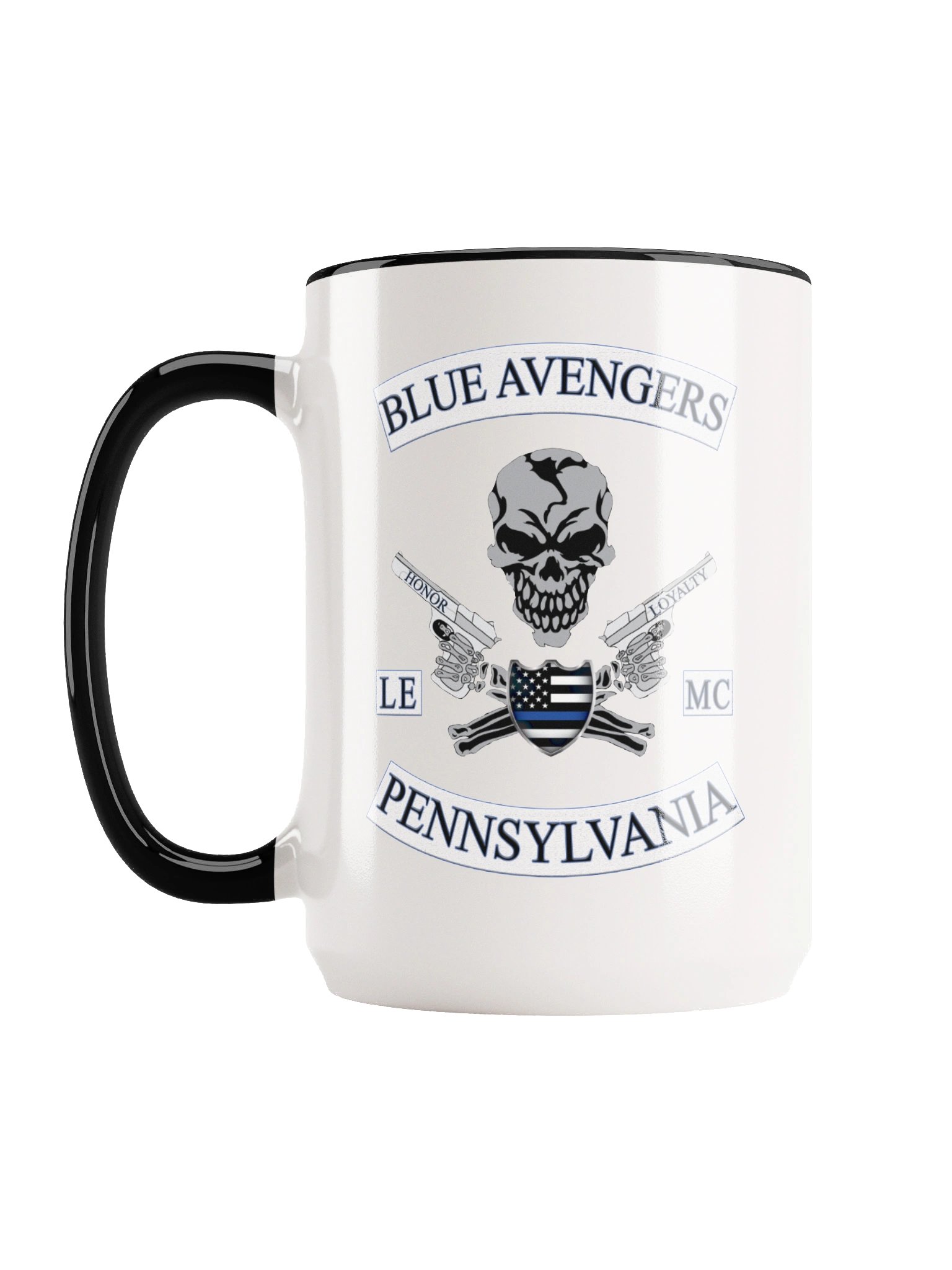 Blue Avengers MC Ceramic 15 oz. Mug product image (7)