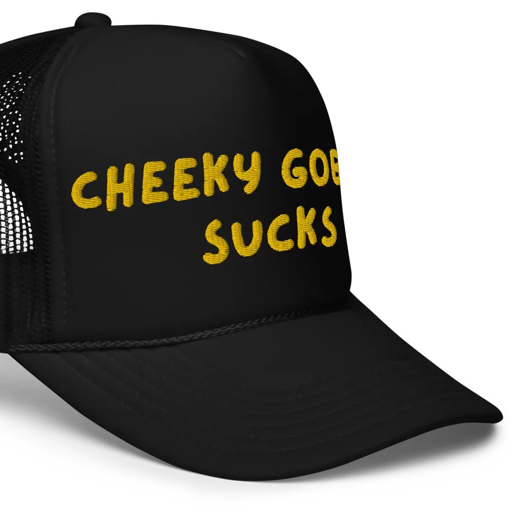 cheeky goblin sucks embroidered trucker hat product image (7)