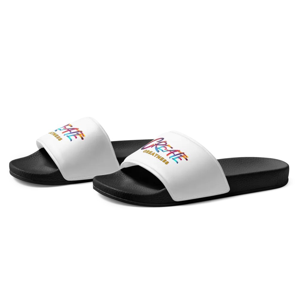 Create Greatness Women's Slides product image (4)